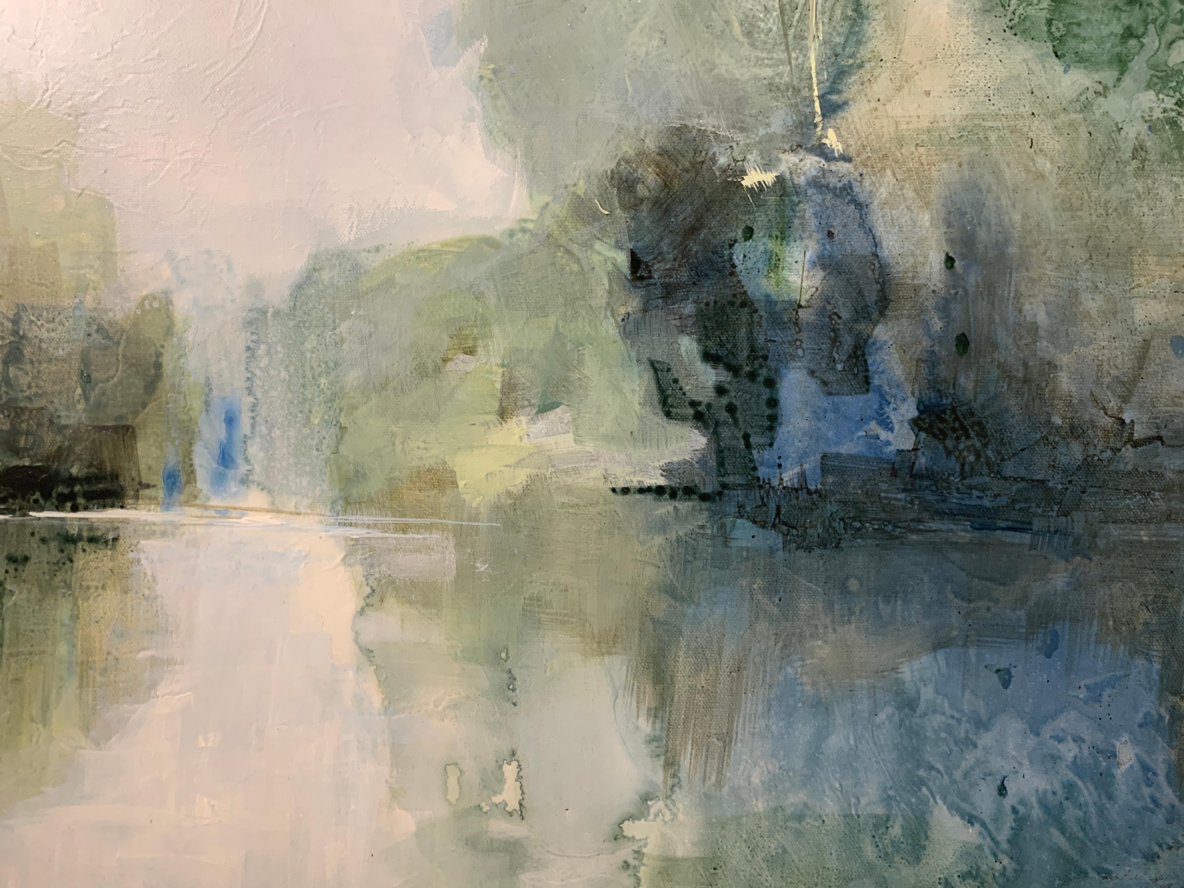 Take Me to the River by J Austin Jennings 2019 Large Square Framed Landscape 3