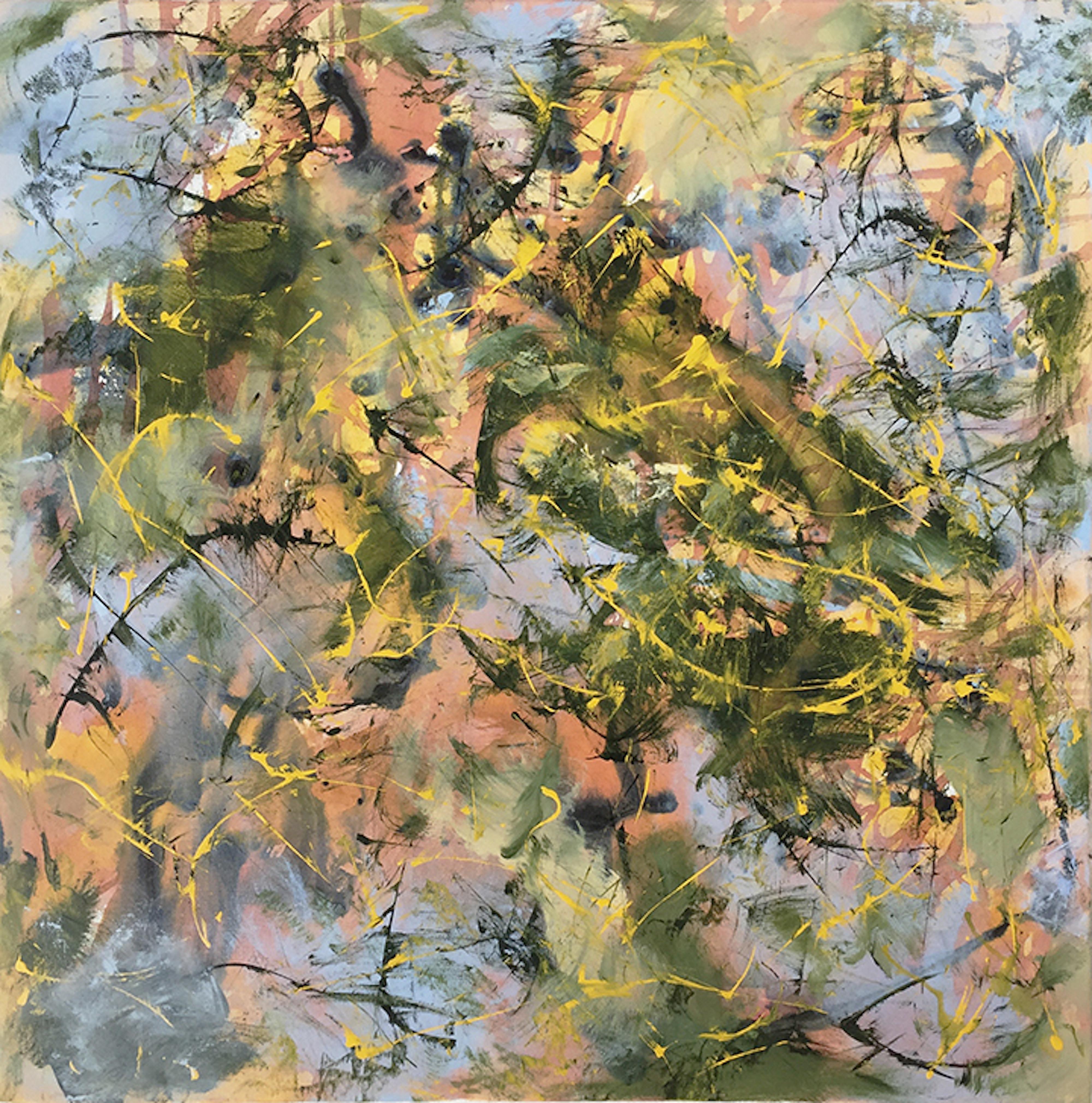 David Skillicorn Abstract Painting - Hematite