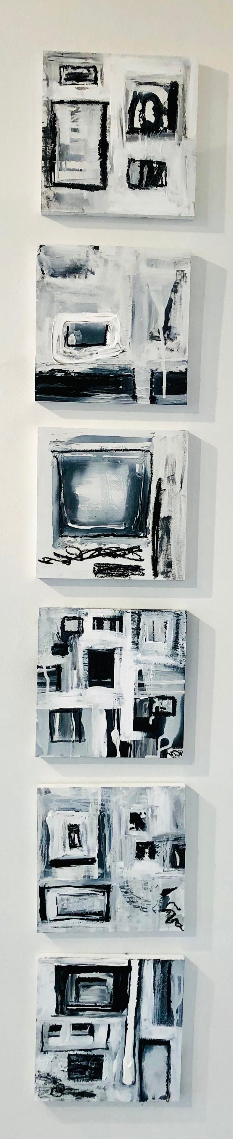 The Box Series - Painting by Andrea McCafferty