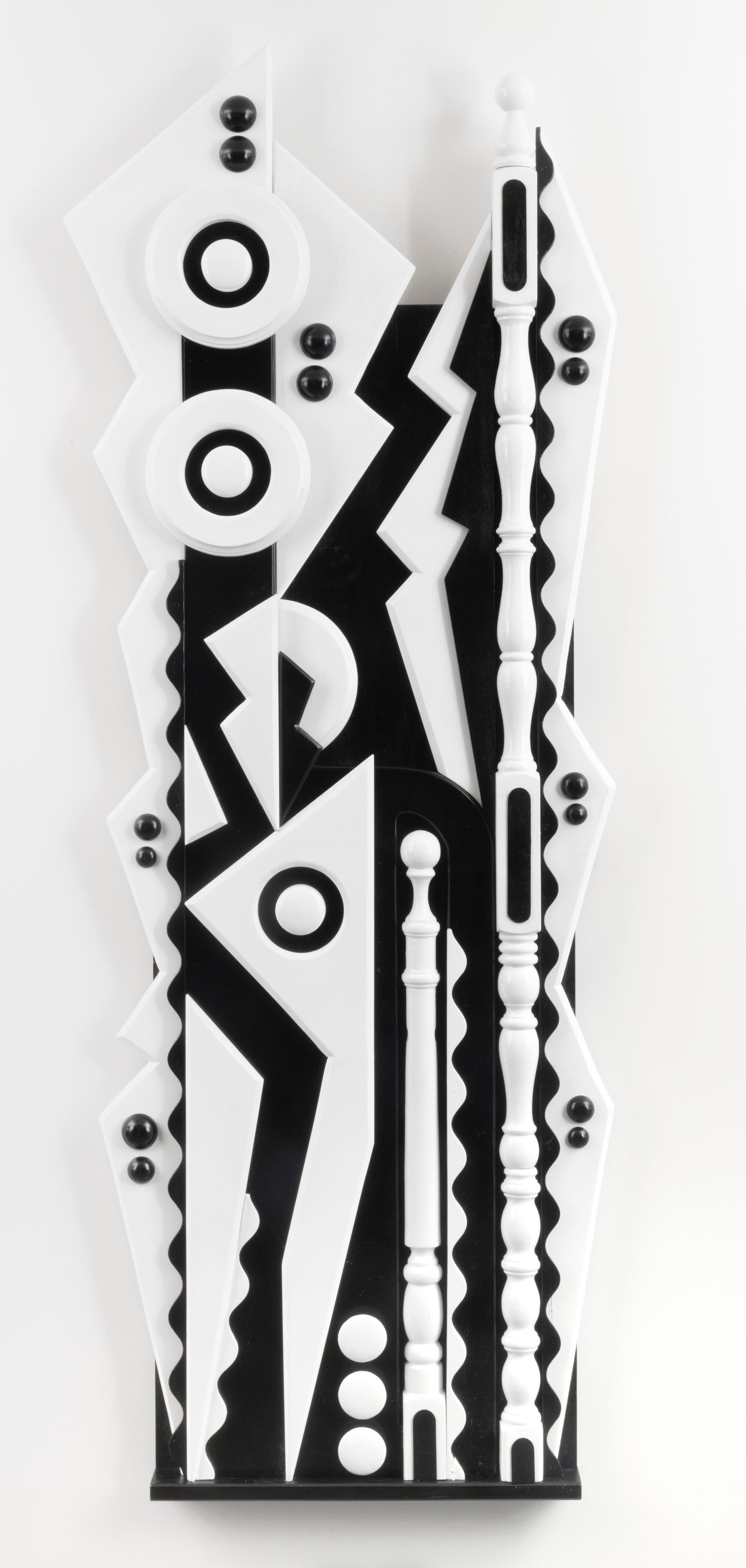 Abstract Sculpture Isaac Manevitz - Deux figures - Sculpture abstraite