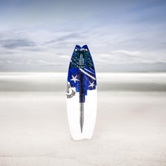 Surfboard at White Sands - Framed - Ltd Ed of 10