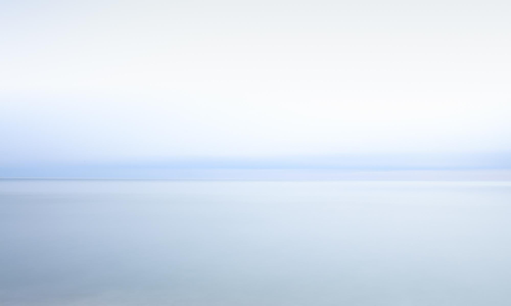 Landscape Photograph di Keith Ramsdell - A. Winter Sky at White Sands - Galleggianti in cornice bianca