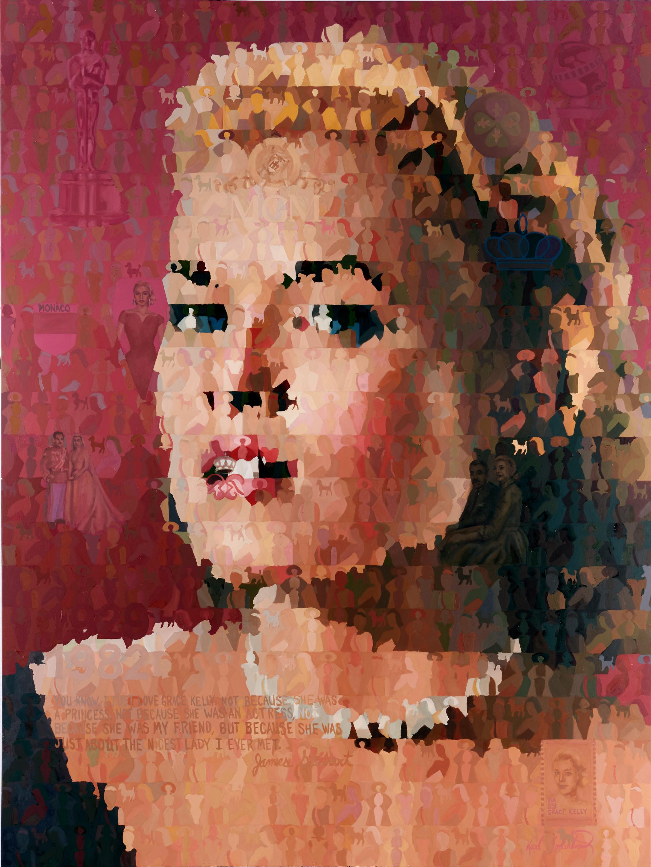 Karl Soderlund Portrait Painting - Grace Kelly