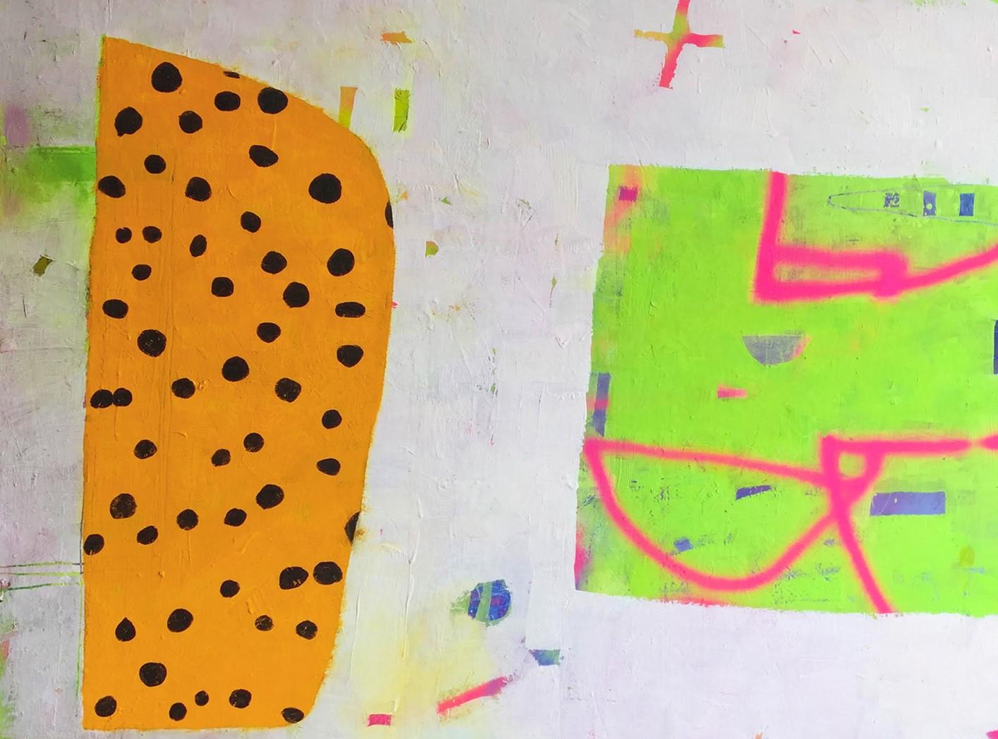 Abstract Painting di David Bender - Una coppia improbabile