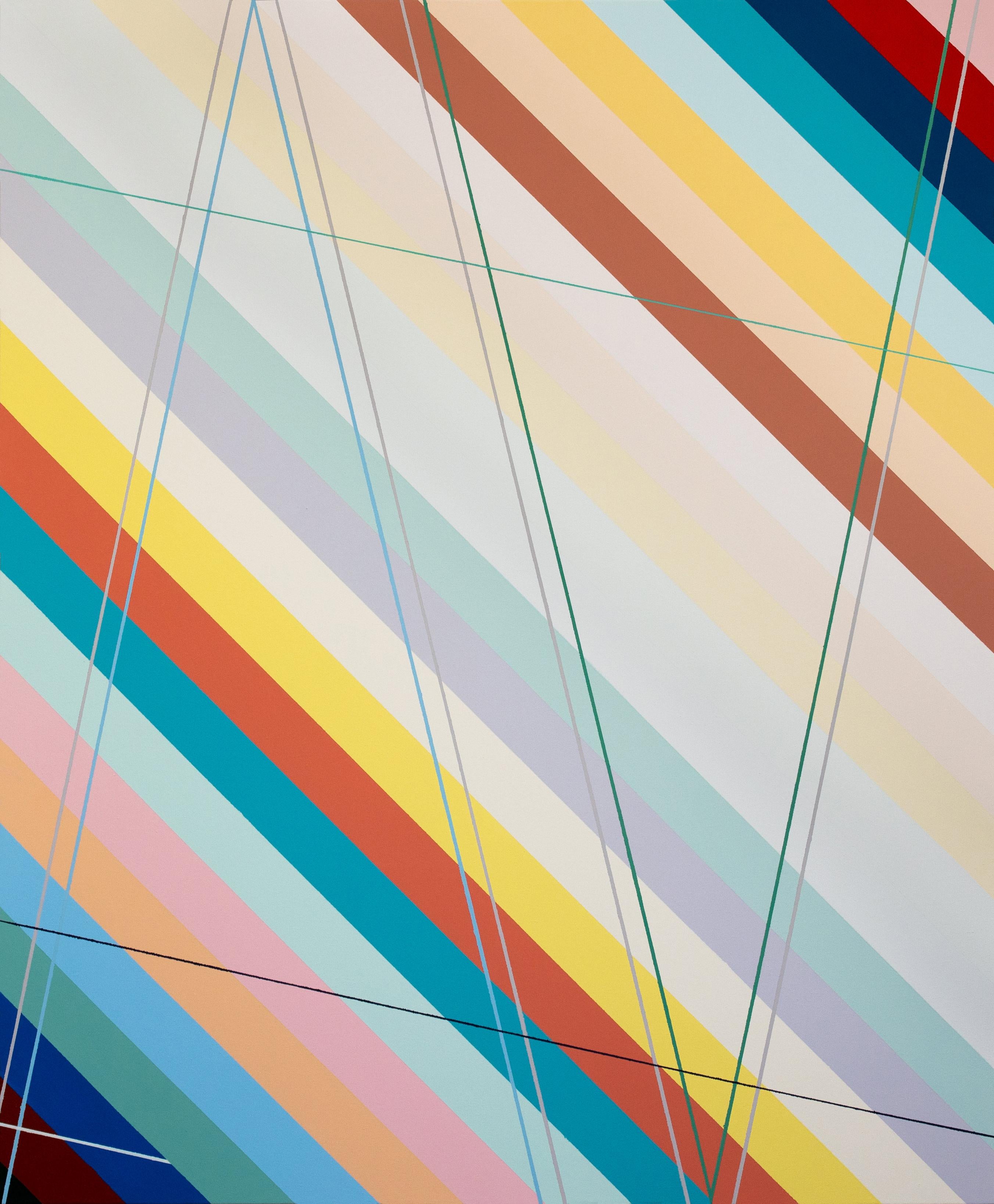 Abstract Painting di Thomas Paul Raggio - JUDFH & YLUWXH (serie crittografia)