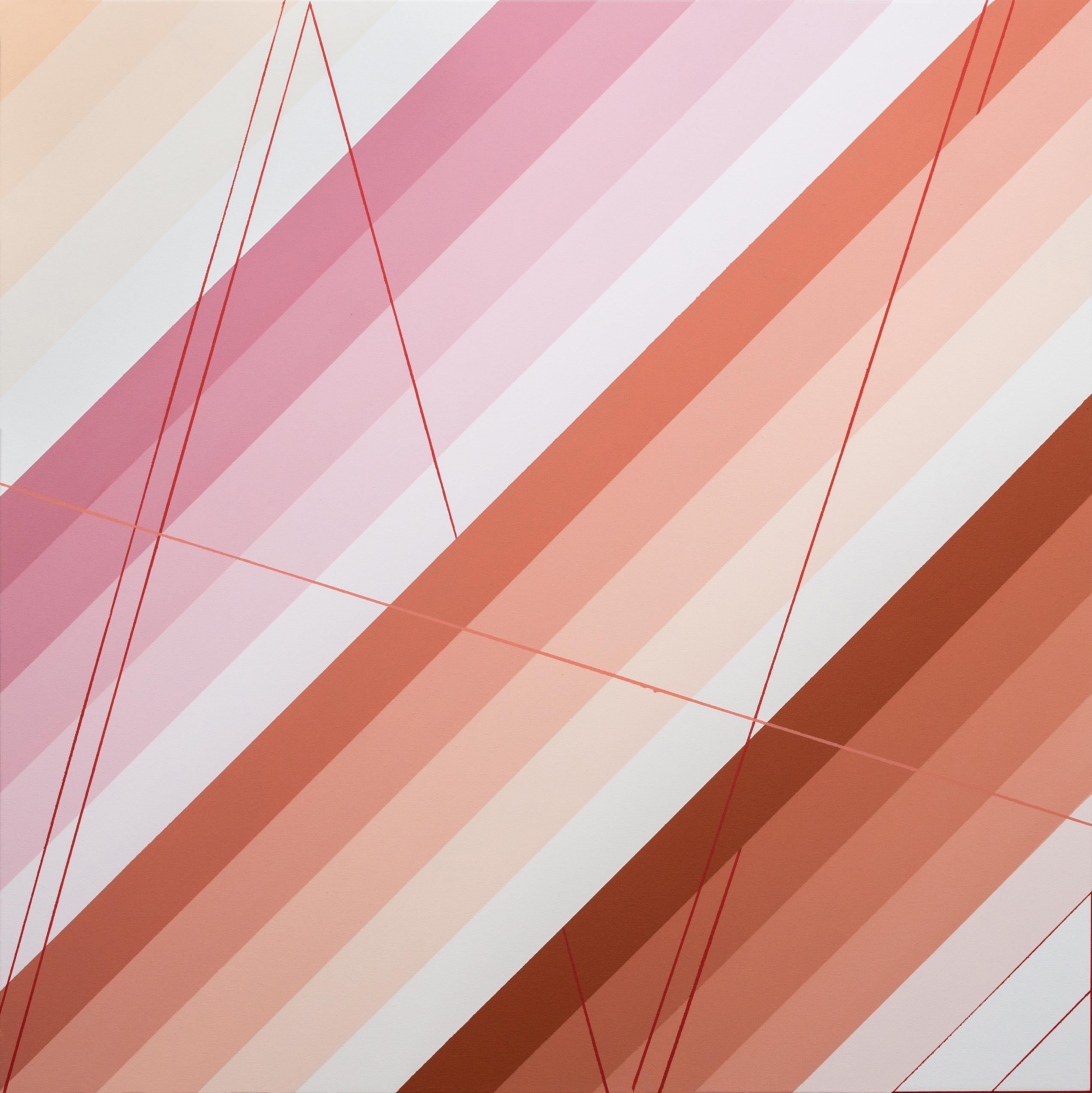 Abstract Painting di Thomas Paul Raggio - VKDWWHU WKH LOOXVLRQ (serie crittografia)