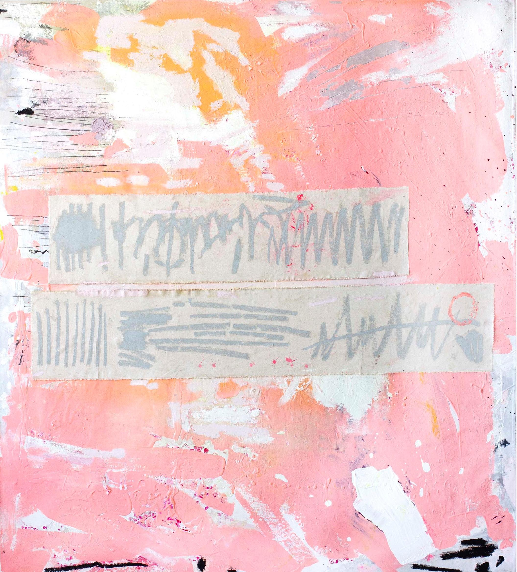 Linda Colletta Abstract Painting - Orange Julius