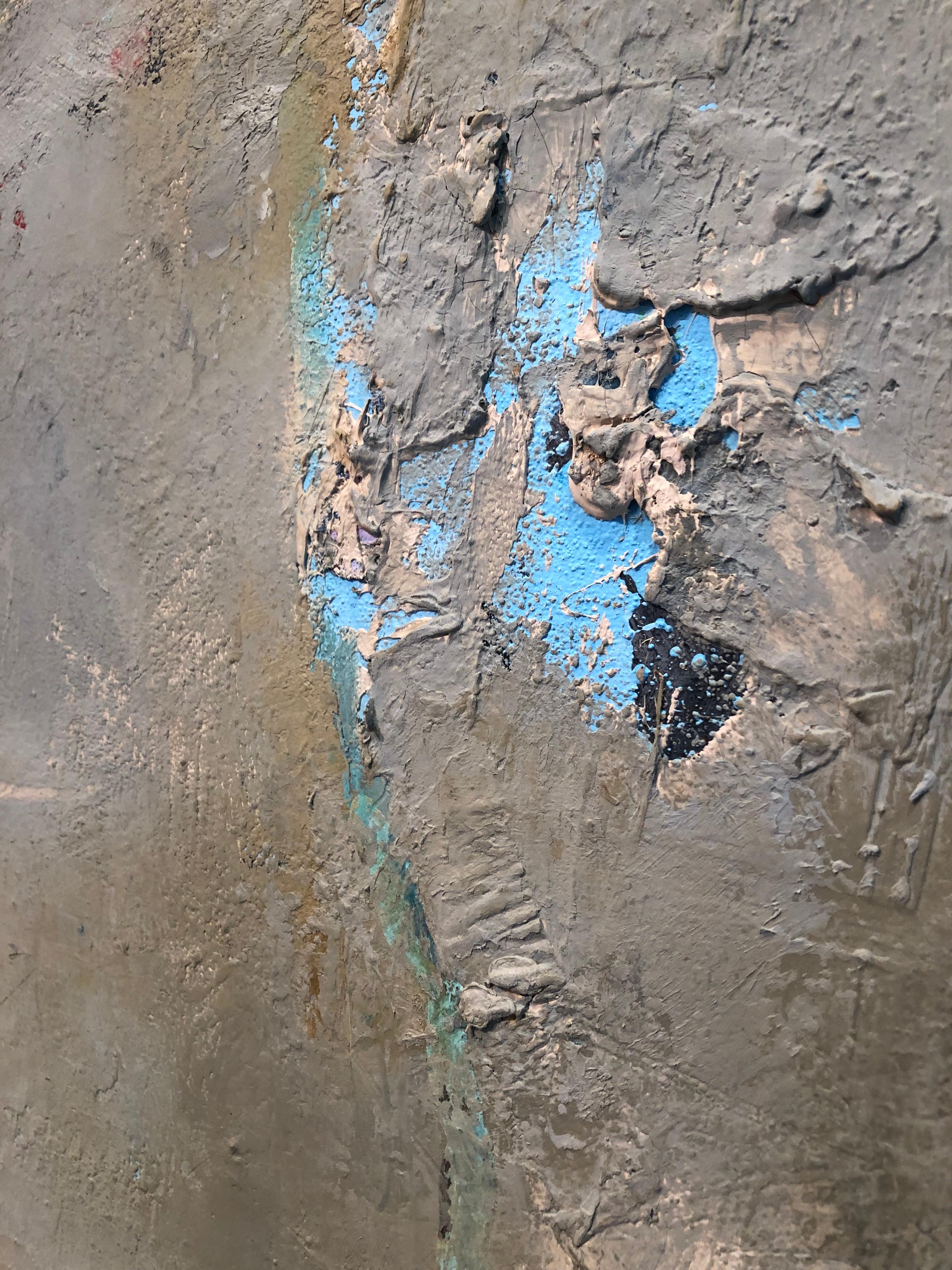 L'esploratore - Painting Astratto di Nella Lush