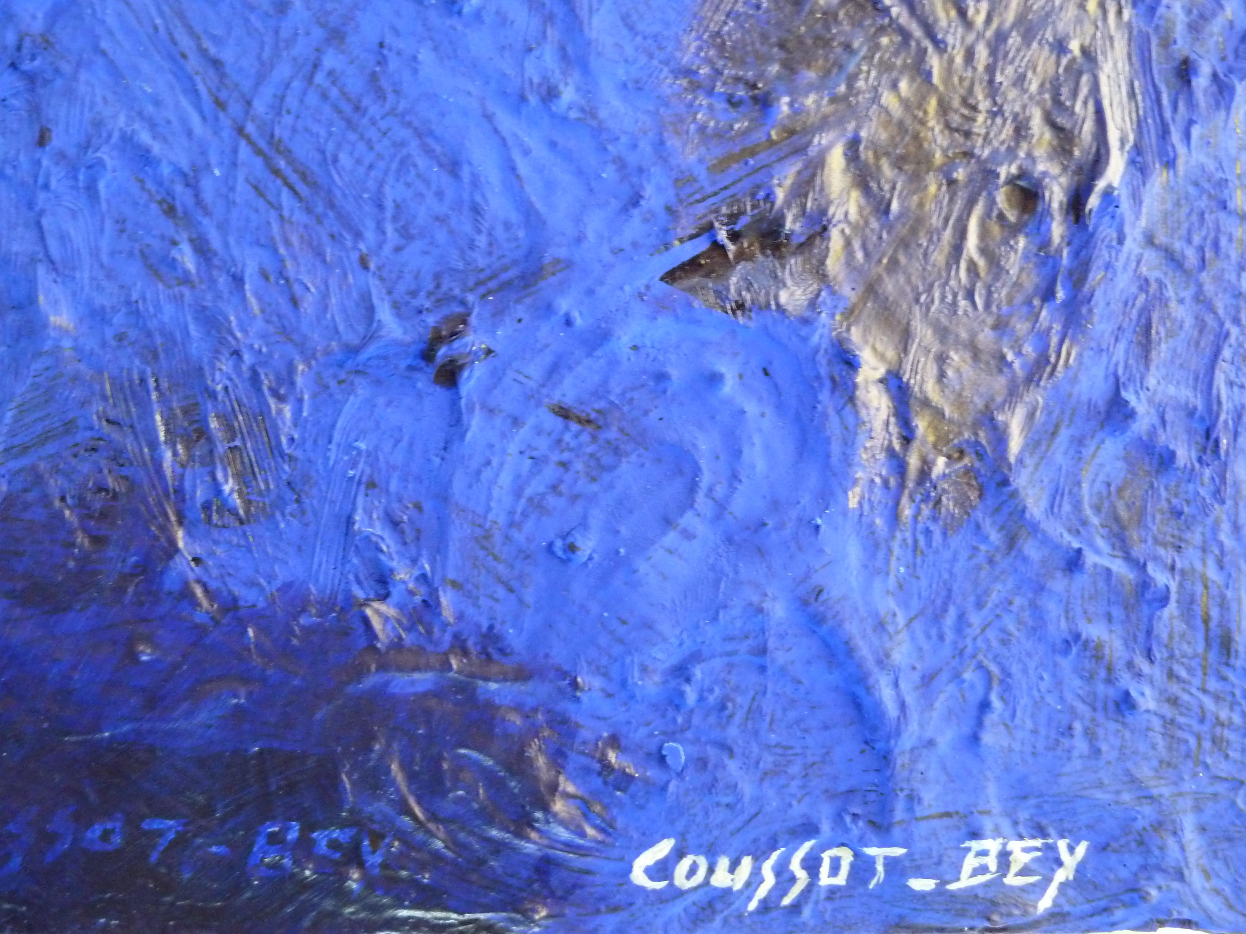 YK4 (Violett), Abstract Painting, von Patrick Coussot-Bex