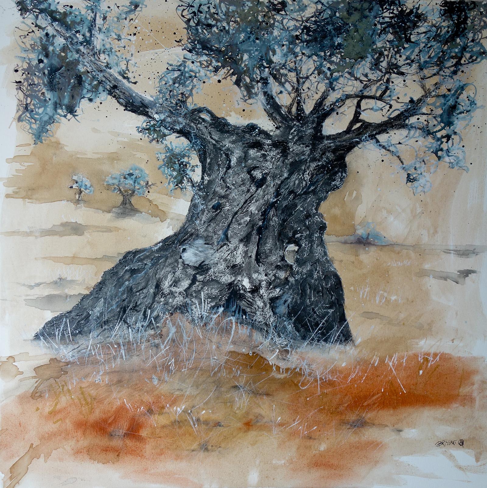 Landscape Painting di Jean-Pierre Brissart - Olivier centenario