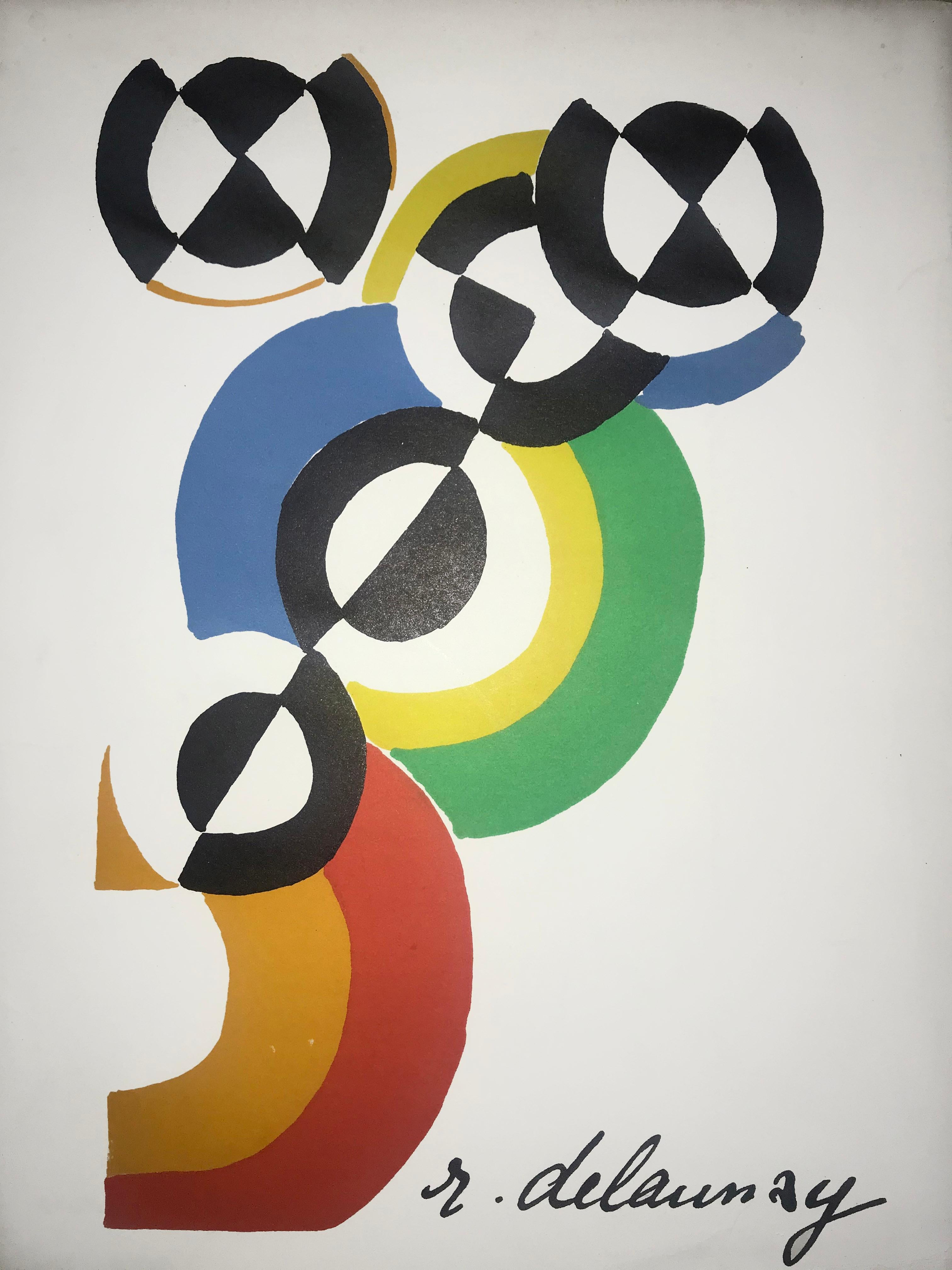 Portfolio Robert Delaunay by Jacques Damase 1st Edition 1973. - Art by Robert De Launay