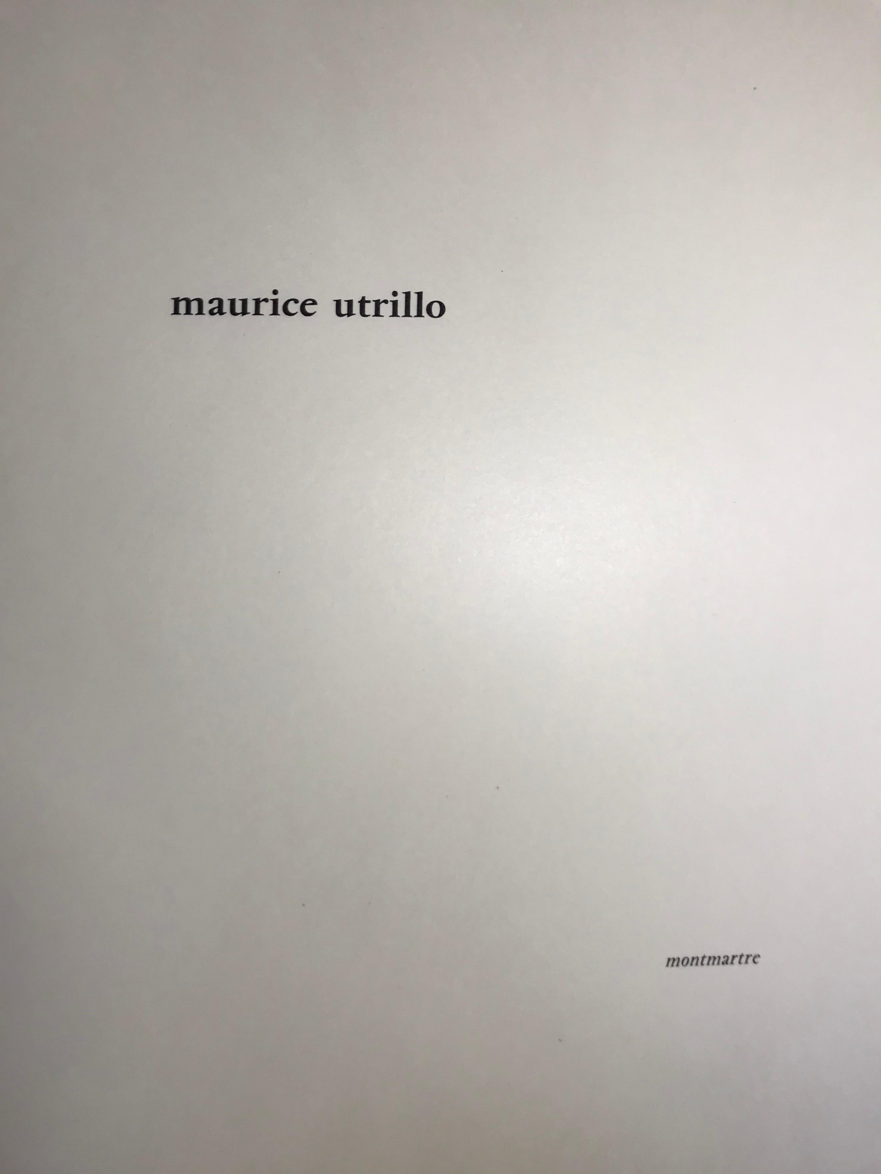 Maurice Utrillo Montmartre  5