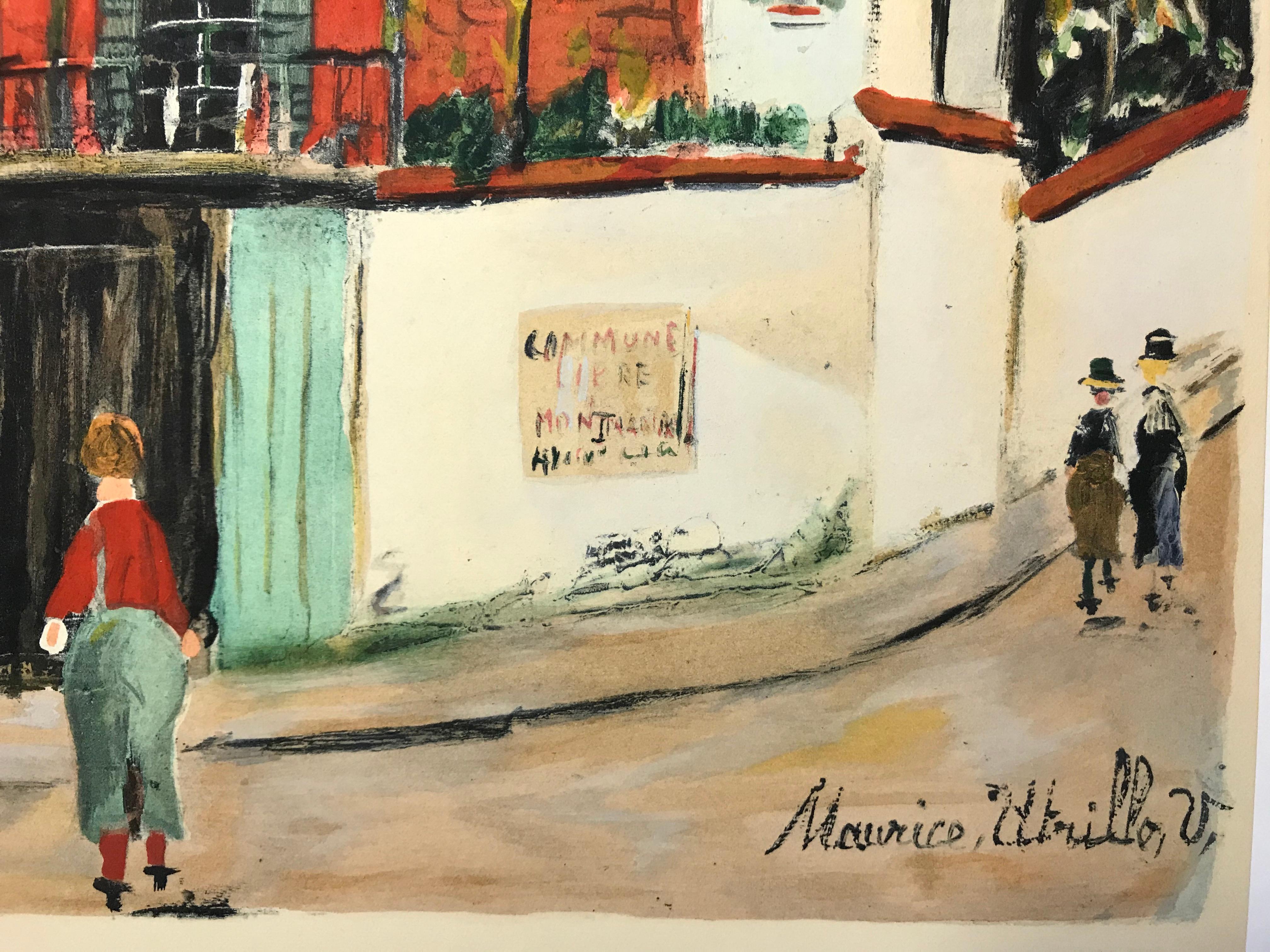 Maurice Utrillo Montmartre  7