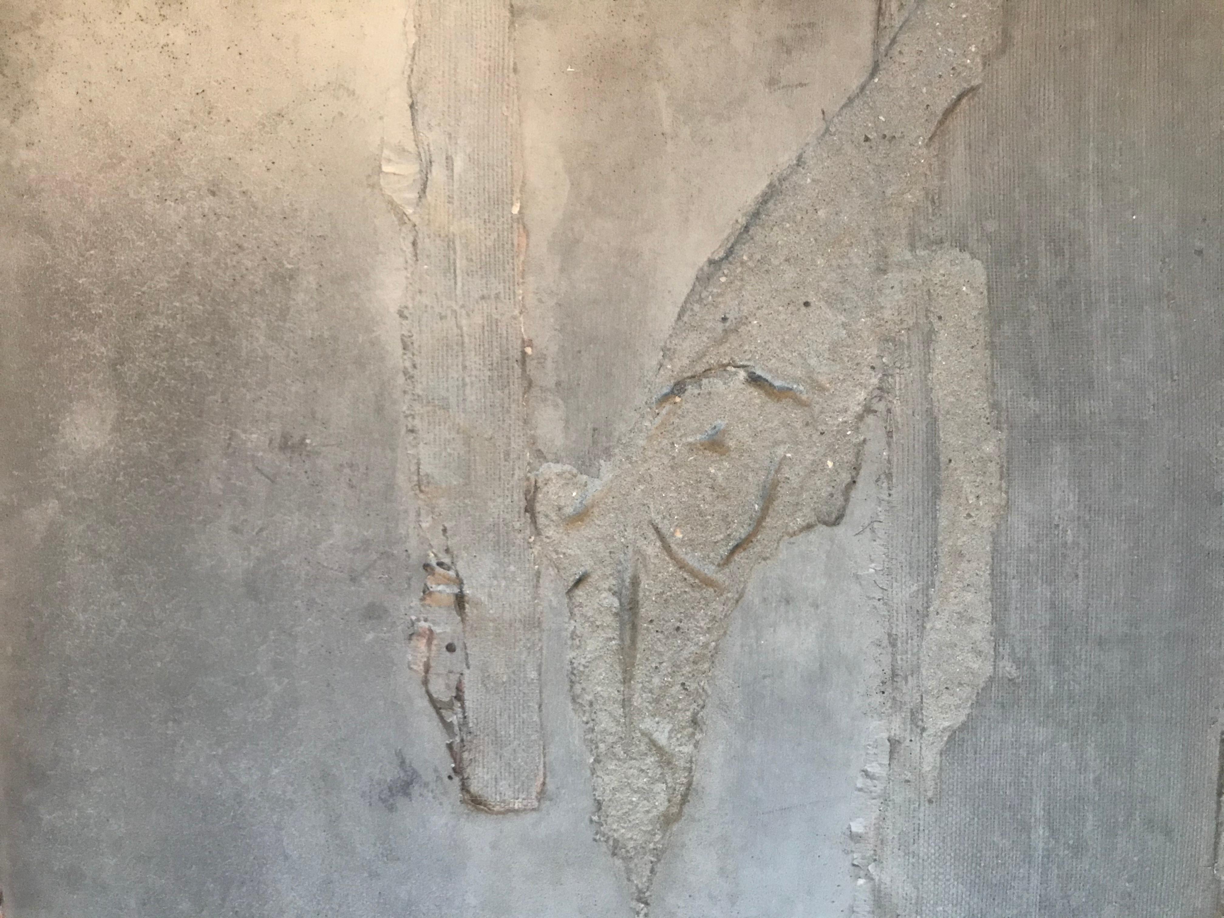 Escultura de hormigón pintura de Francesco Passaniti