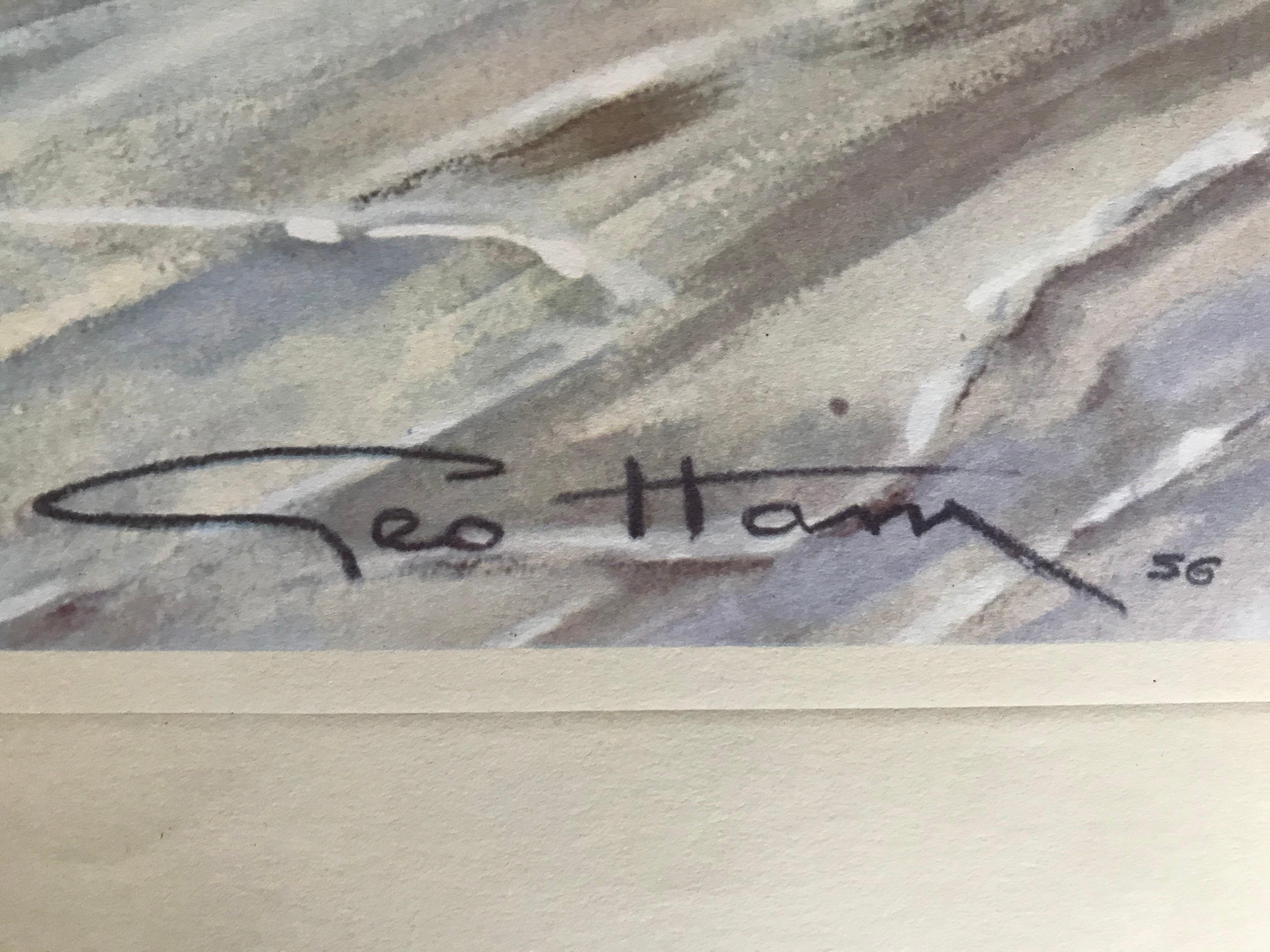 Jamón de Géo
La estrella fugaz 
1956
Rara litografía del mítico Renault 
Estrella fugaz en el lago salado
Firmado y fechado por el artista 
Buen estado
Pequeños rastros y pliegues en el margen 
76 x 56 cm
1200 euros
