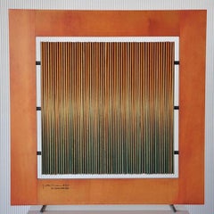 Gaetano Pesce escultura de madera y metal marco 1968