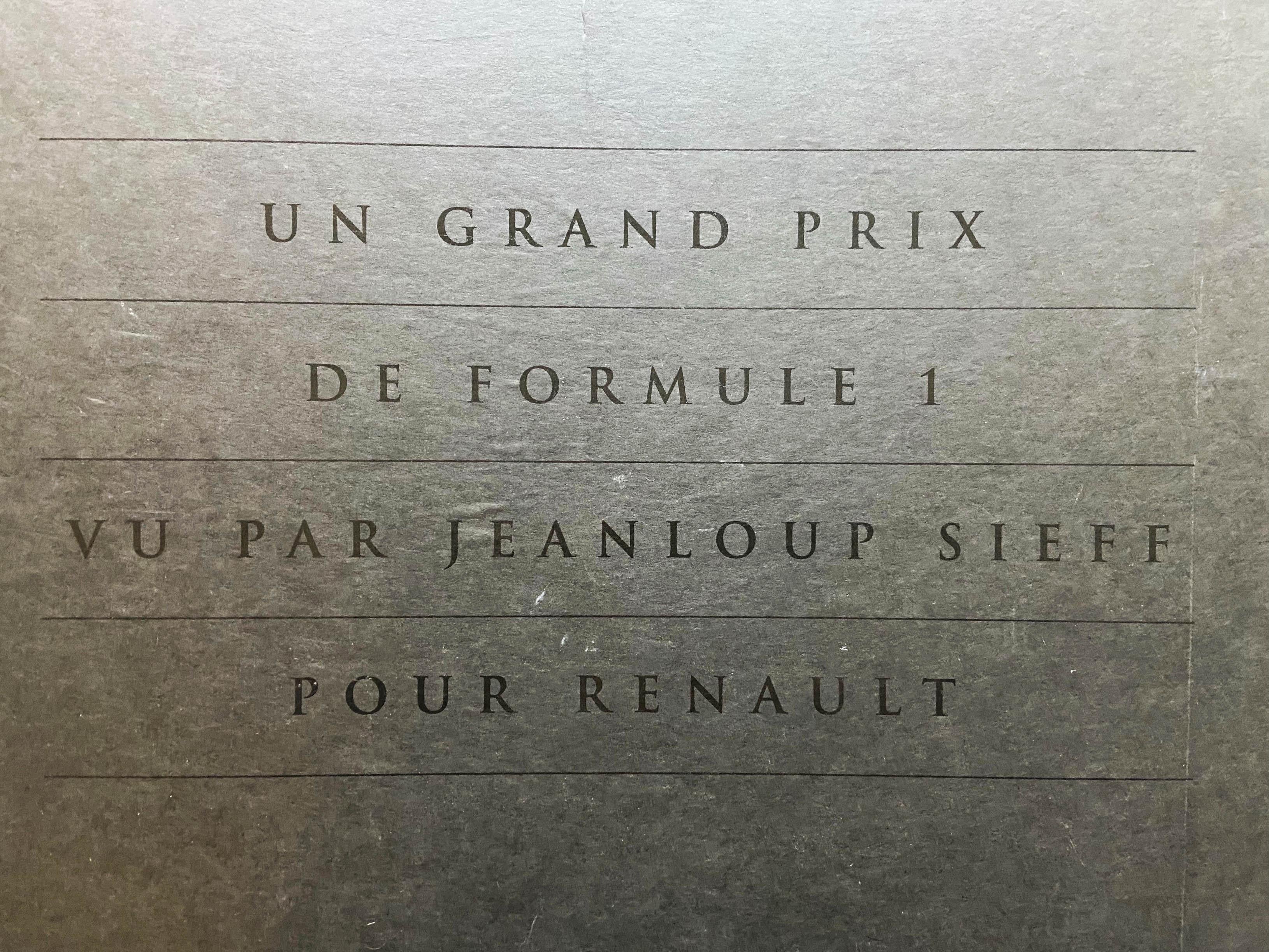 Renault Formula 1 Grand Prix Portfolio - Jeanloup Sieff 4
