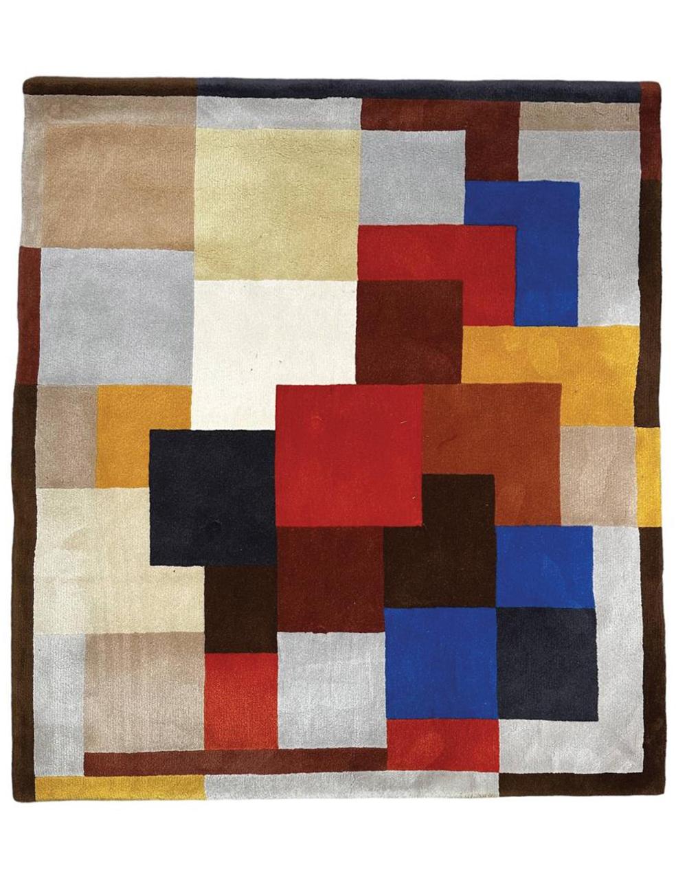 Sonia Delaunay  Tapis du labyrinthe  Artcurial en vente 1
