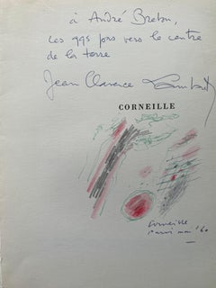 Corneille é Untitled 1960 Colored pencil drawing
