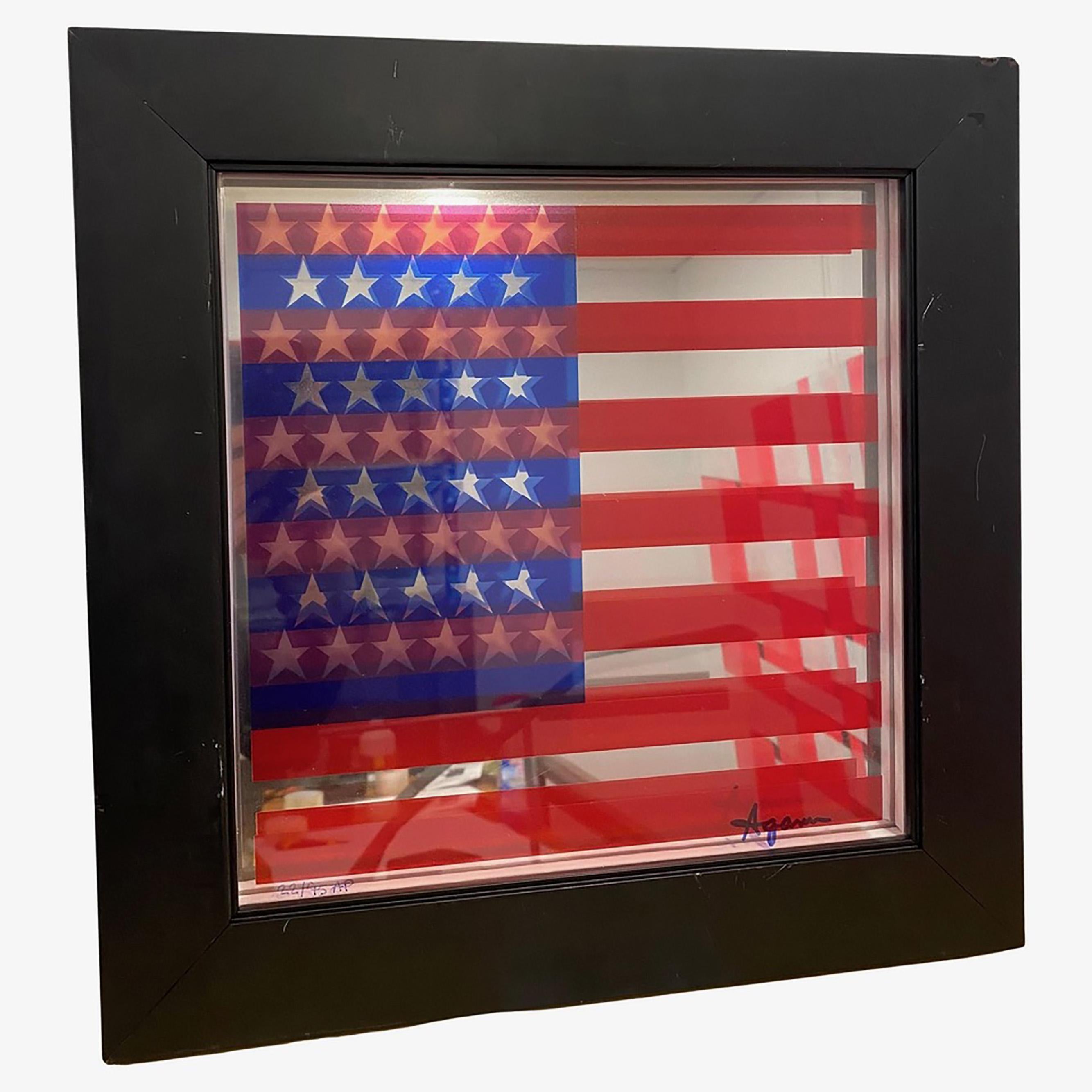 Aacov Agam — American Flag - Art by Yaacov Agam