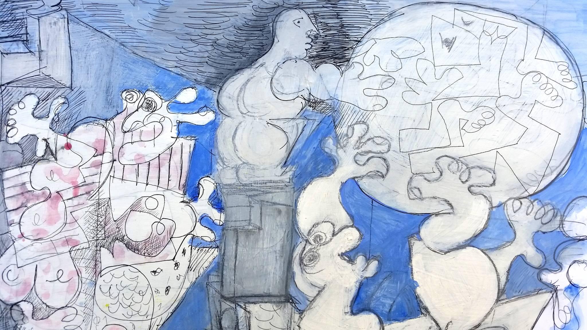 Créateurs et idées folles de joie - Art de Gérard Blain