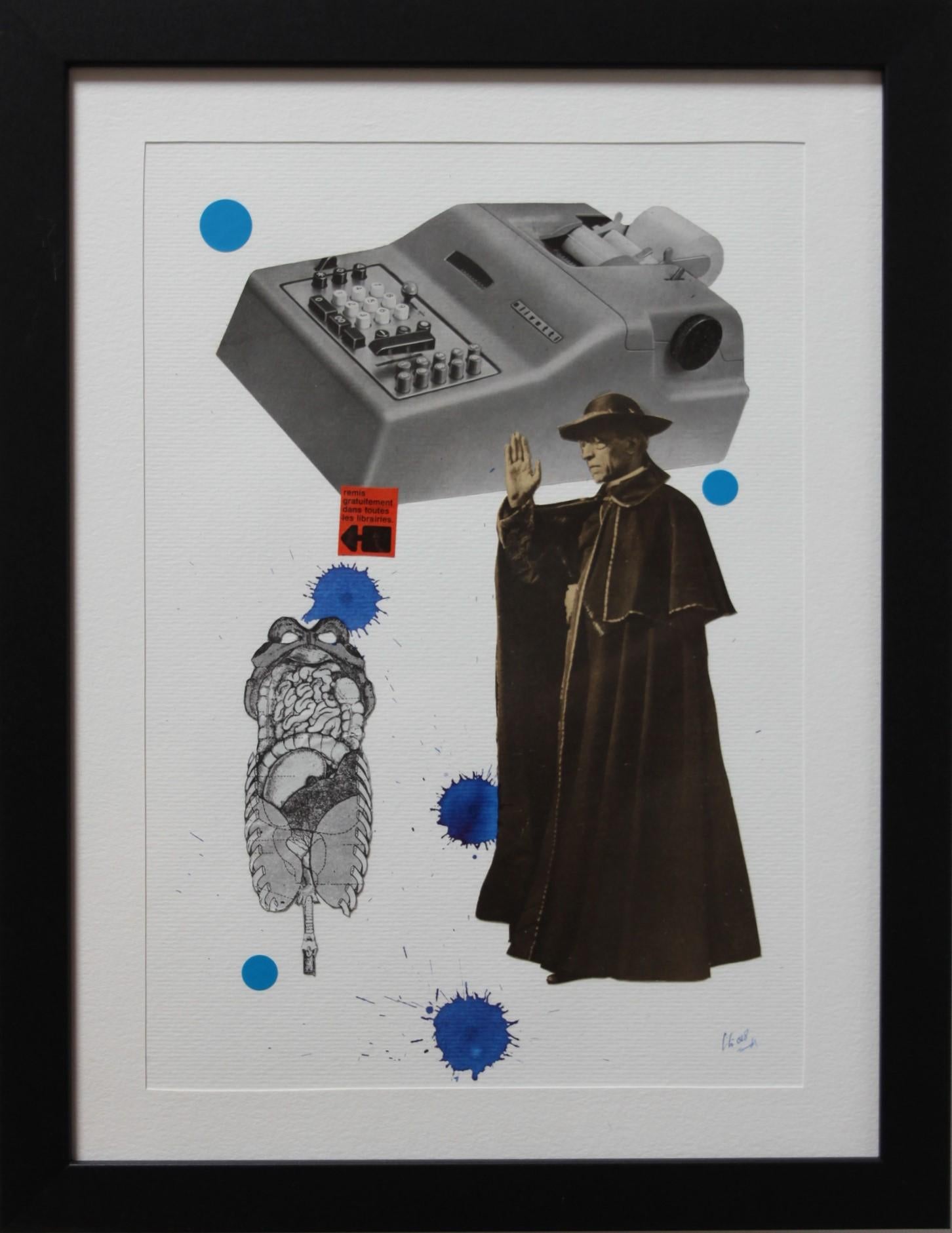Christophe Stouvenel Figurative Art - No SeNsE - Machine / religious