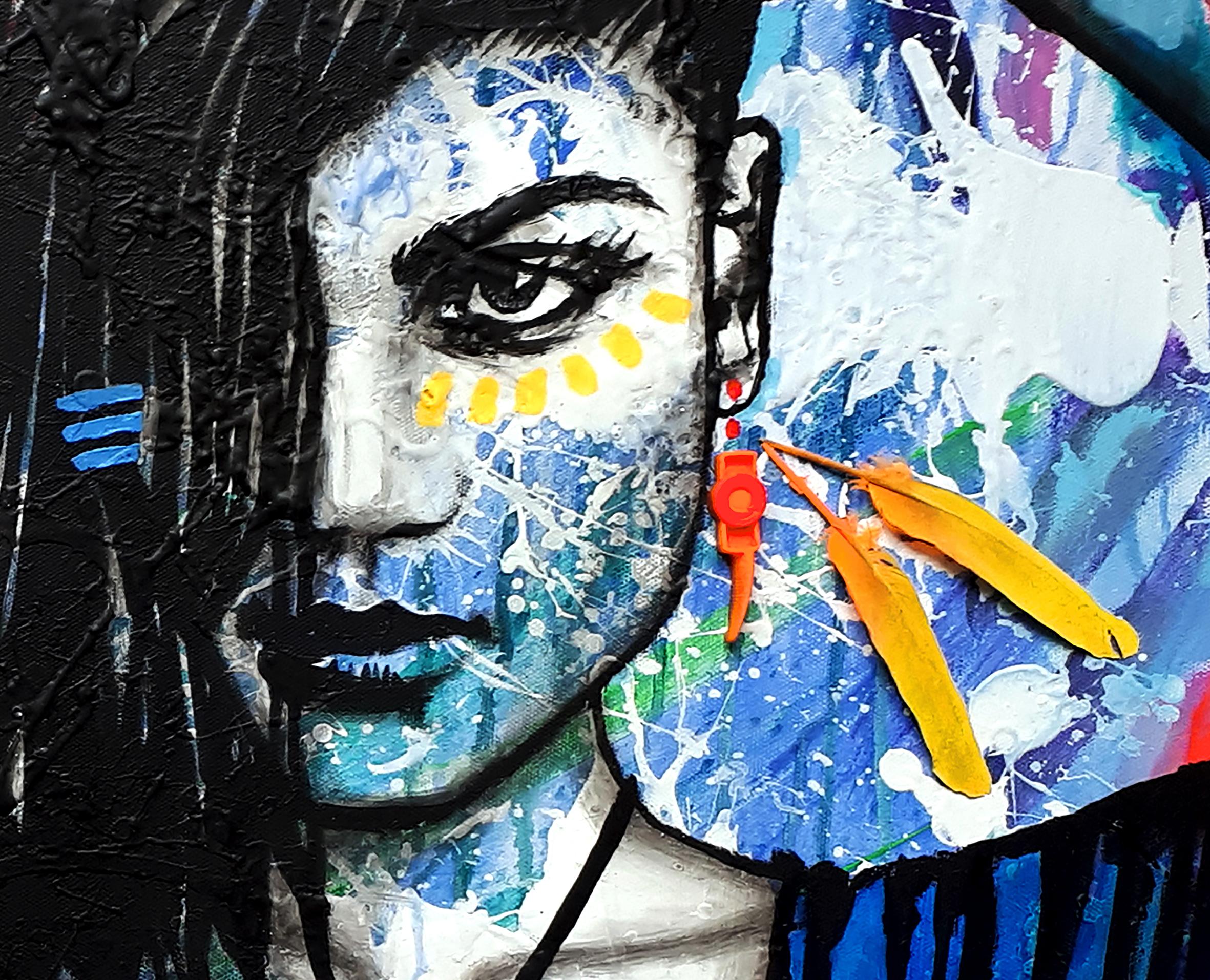 Fino all'Aurora Rossa - Painting di Thomas Mainardi