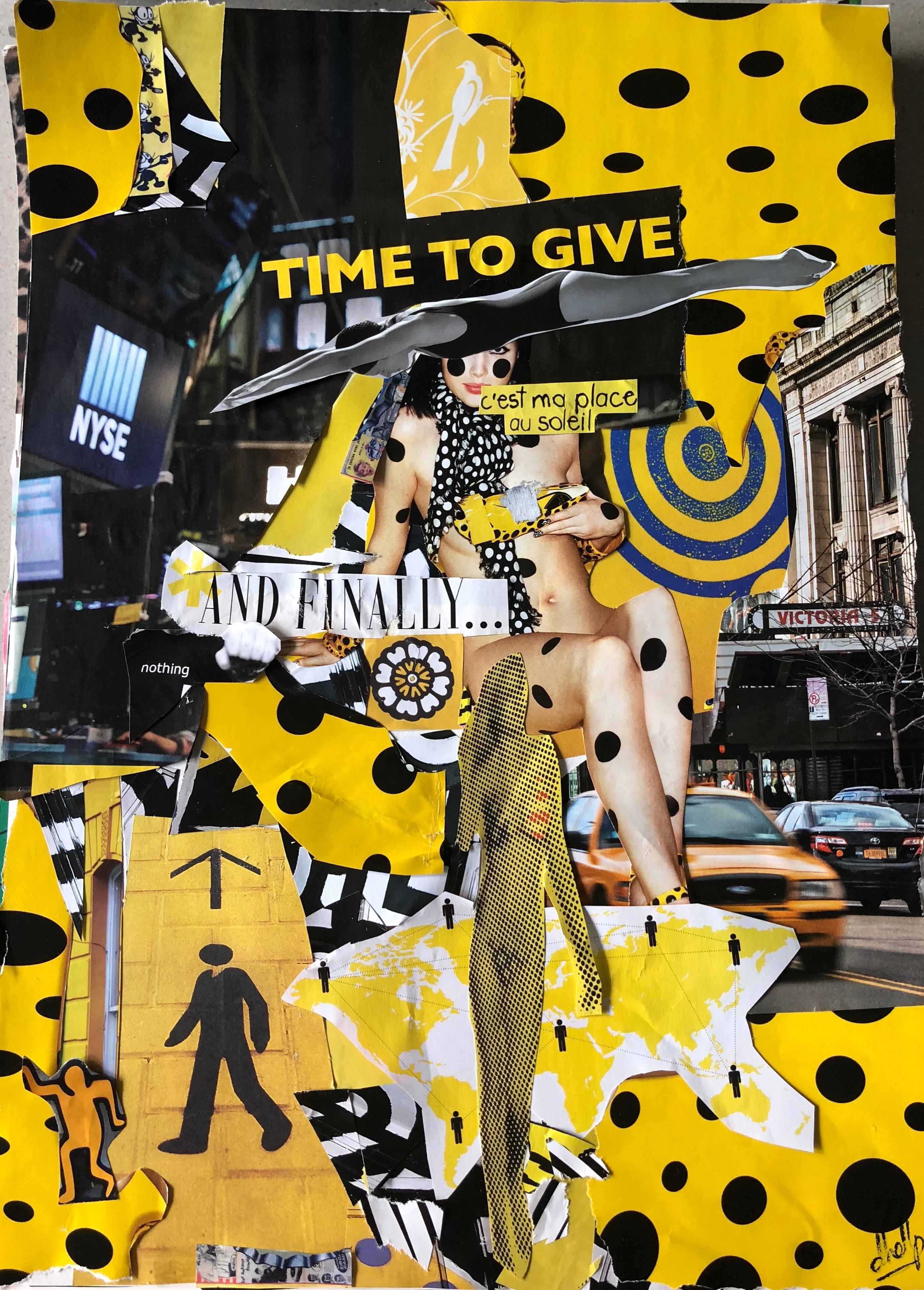 Time to give ... nothing - Mixed Media Art by DHDLP