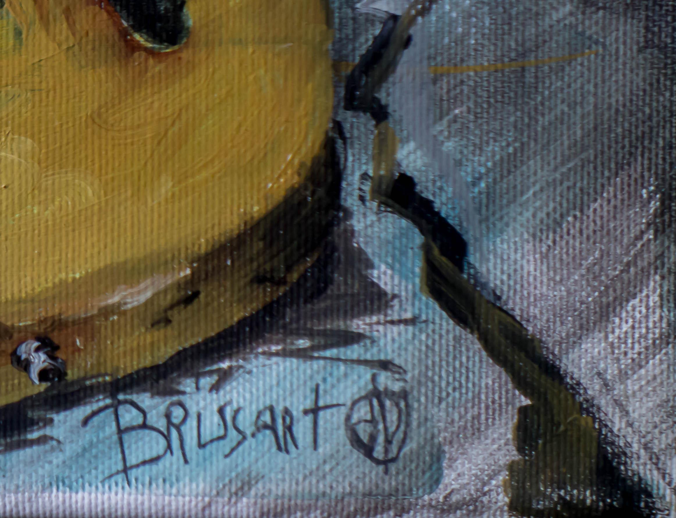 La casa del Bluesman
2018
olio su tela 
60x80cm
Firmato con certificato di autenticità 


Jean-Pierre Brissart, che attualmente vive a De Roche de Glun in Drôme, ha iniziato la sua carriera artistica da autodidatta con la fotografia. Affascinato
