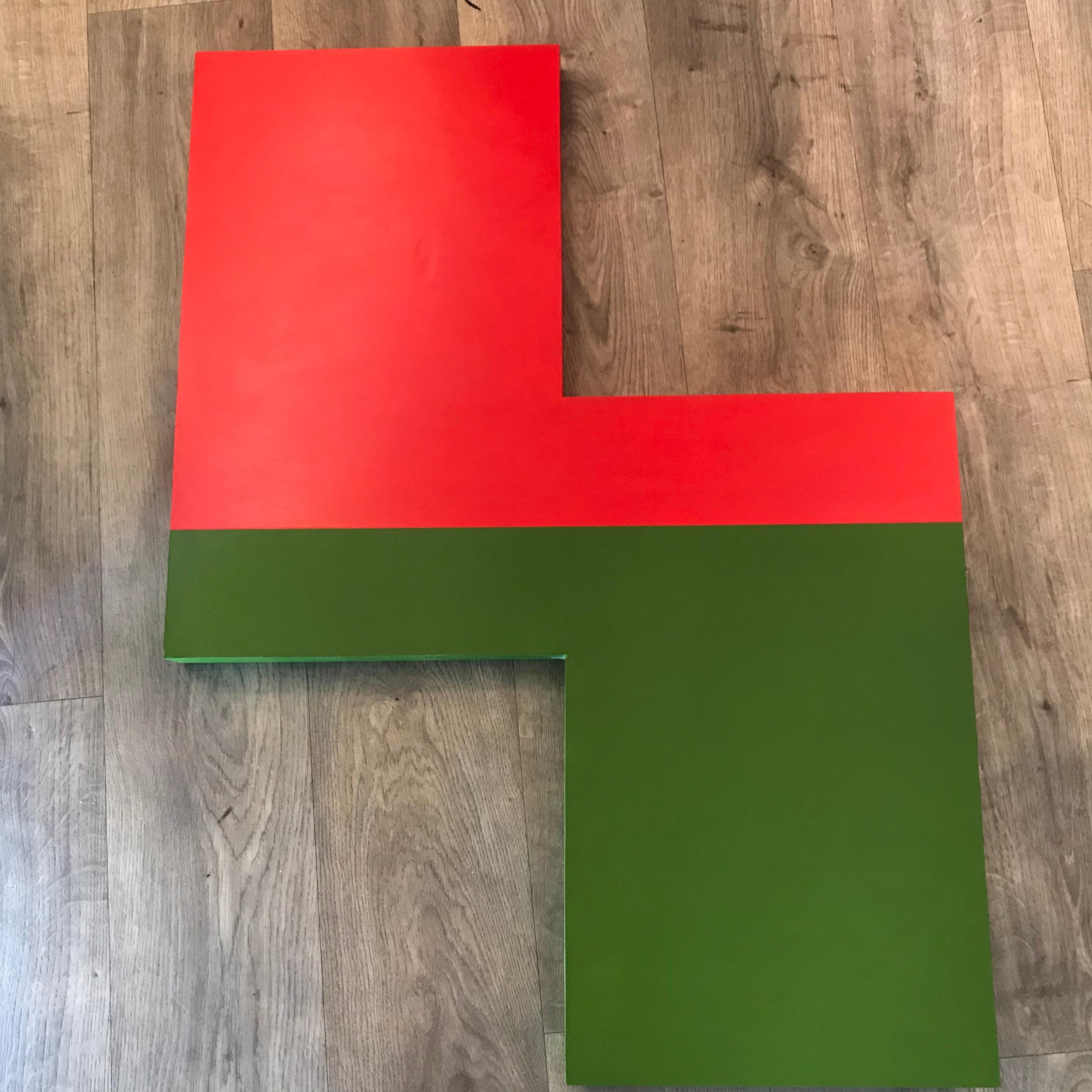 Joel Froment: „Warum ging das Orange weg?“ – Painting von Joel Froment II