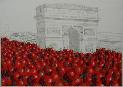 Paris envahi par les cerises