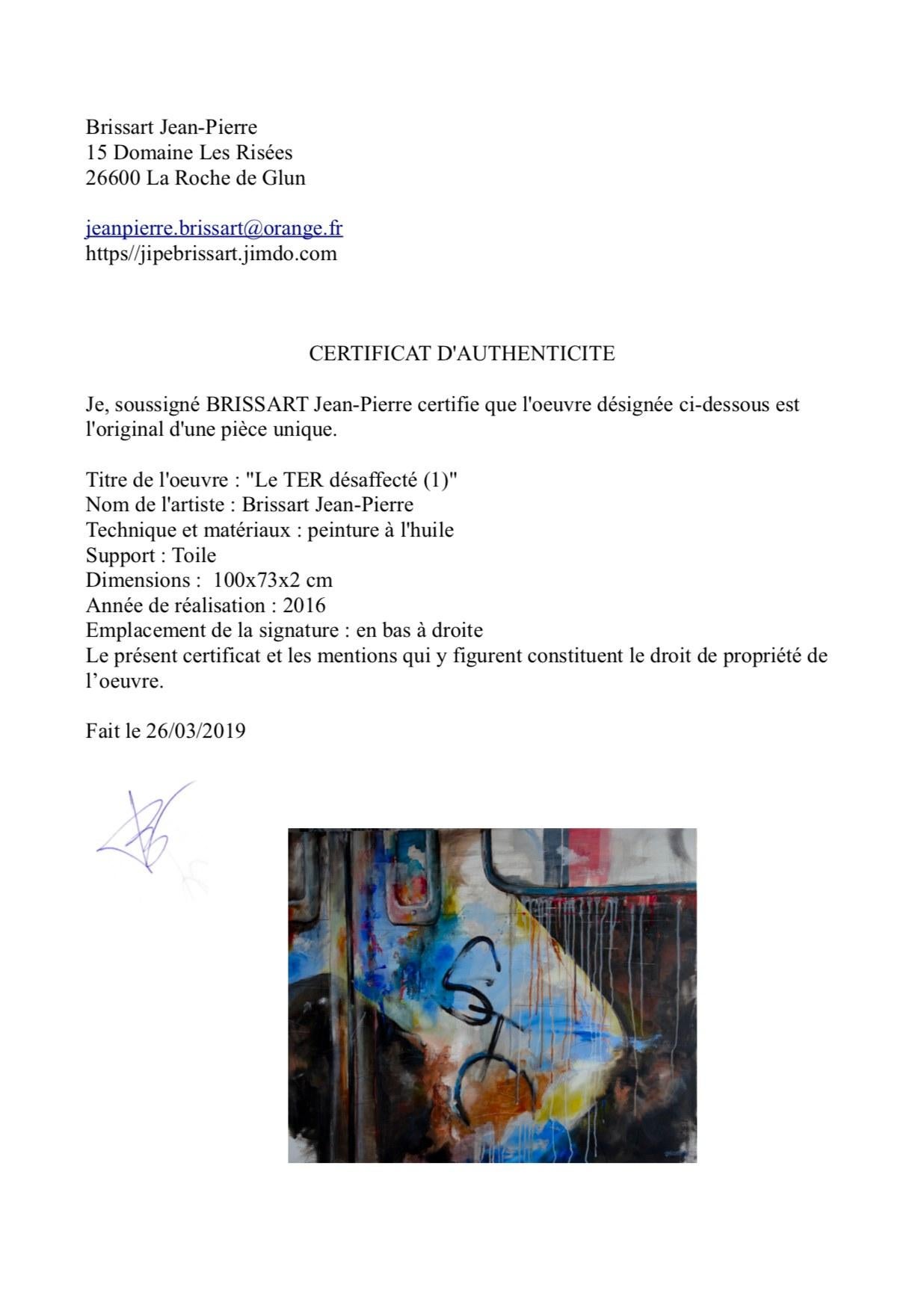 TER in disuso 1
2016
Olio su tela
100 x 73 cm
Certificato dell'artista
790 €