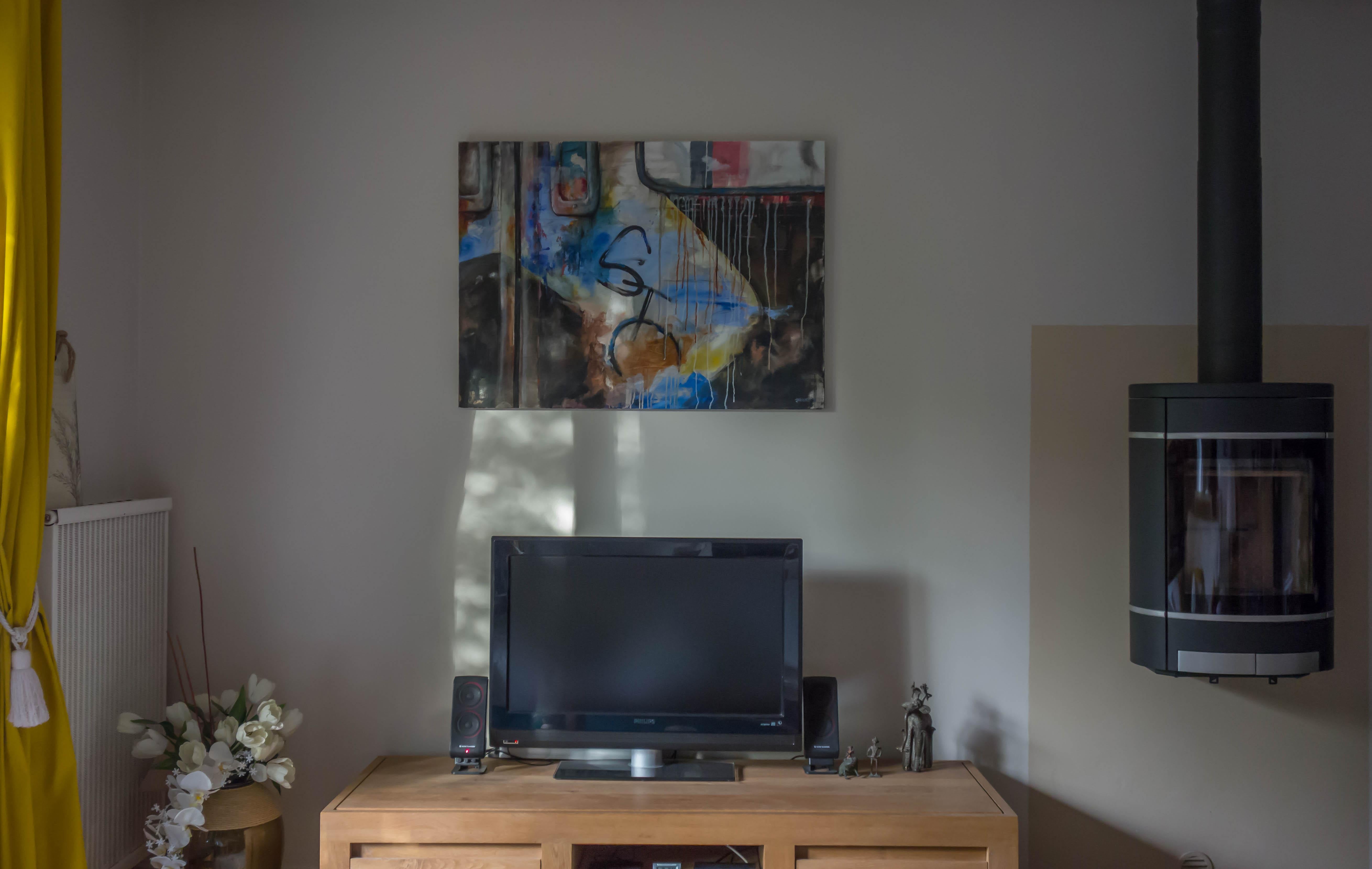 TER in disuso 1 - Painting di Jean-Pierre Brissart
