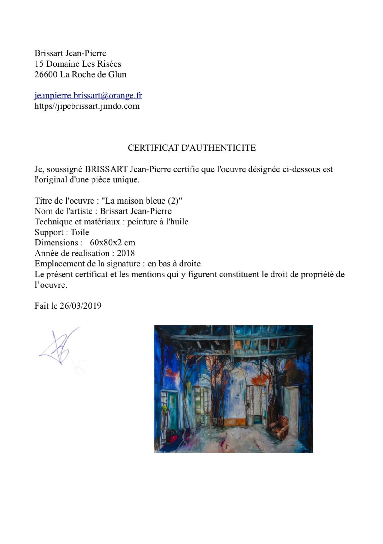 La casa blu 2
2018
Olio su tela su telaio 3D
60 x 80 cm
Certificato dell'artista
590 €