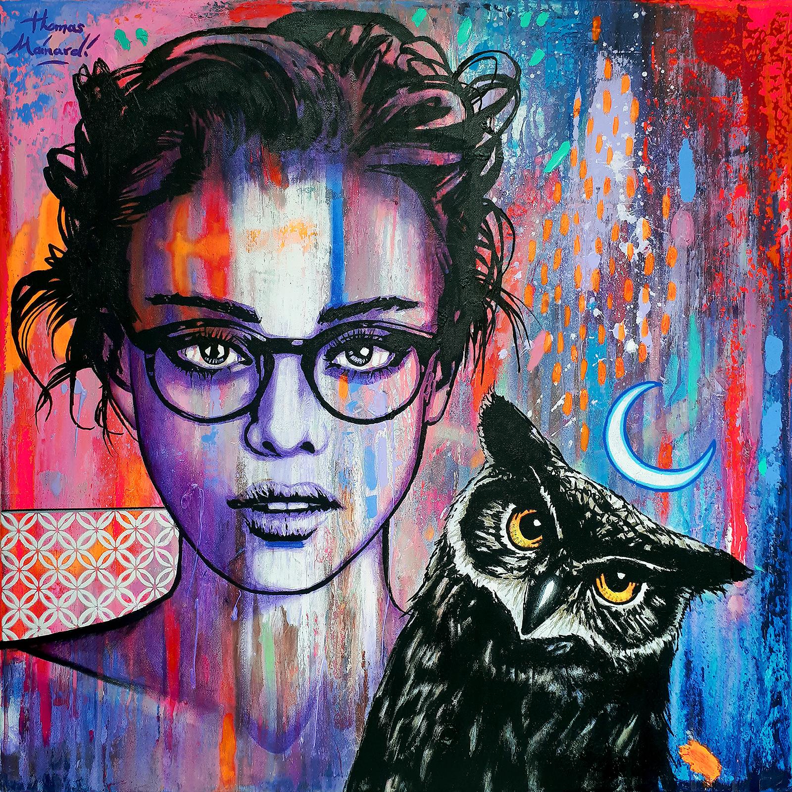 Portrait Painting di Thomas Mainardi - Speranza e decadenza
