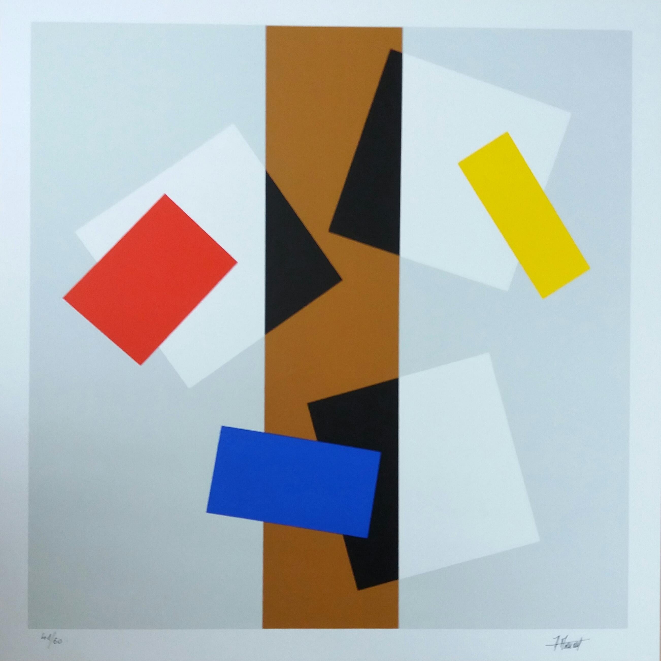 Joel Froment II Abstract Print - Hommage à Matisse III