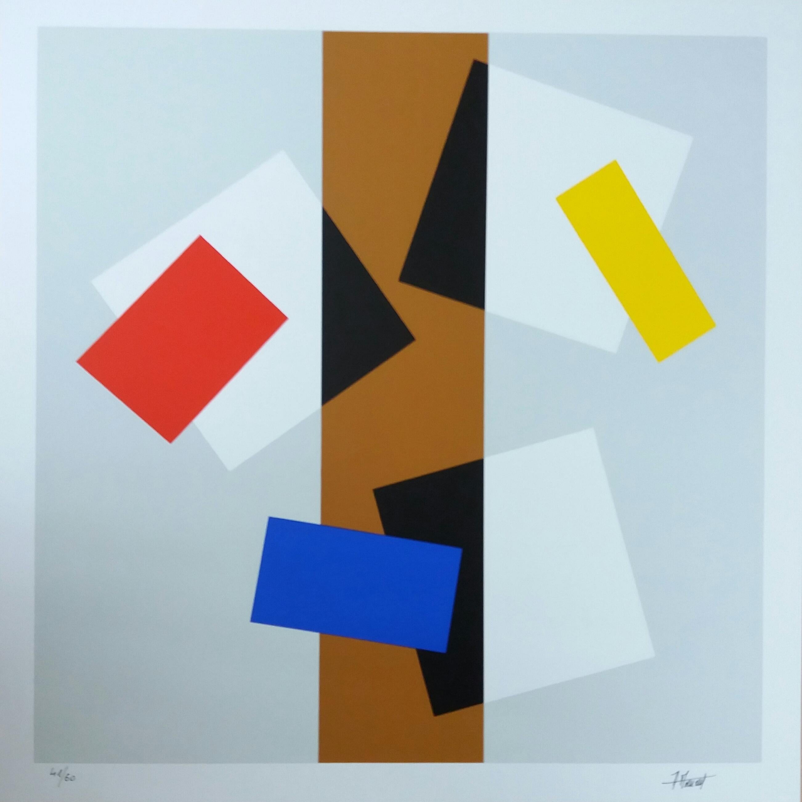 Abstract Print de Joel Froment II - Homenaje a Matisse III