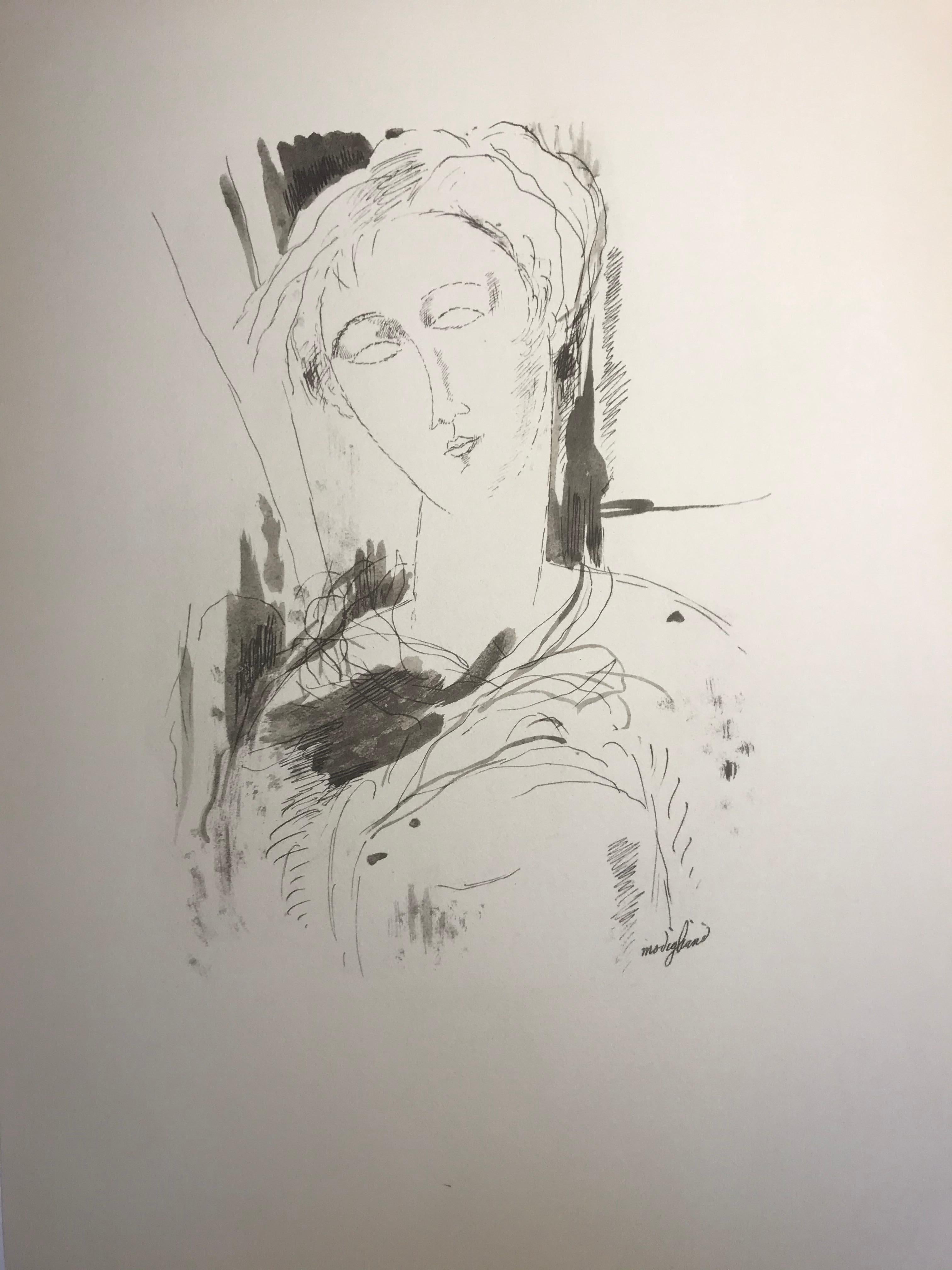 Amadeo Modigliani  Portrait - Art by Amedeo Modigliani