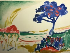 André Derain Paysage à l'arbre bleu