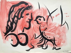 Marc Chagall Femme à l’oiseau