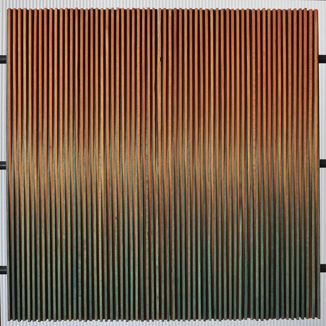 Gaetano Pesce escultura de madera y metal marco 1968 en venta 5