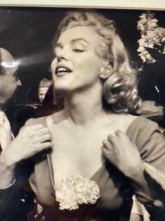 Sam Shaw Marilyn Monroe "Cocktail party during the USA - Israel football match"