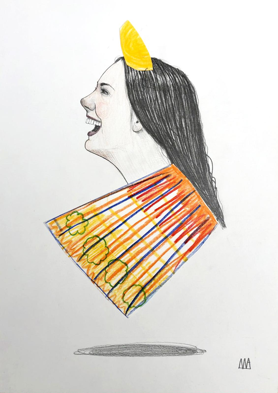 Figurative Painting de Mateo Andrea - BAILARINA 2020