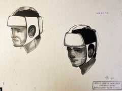 Raymond loewy  Helmet project for the NASA 1969