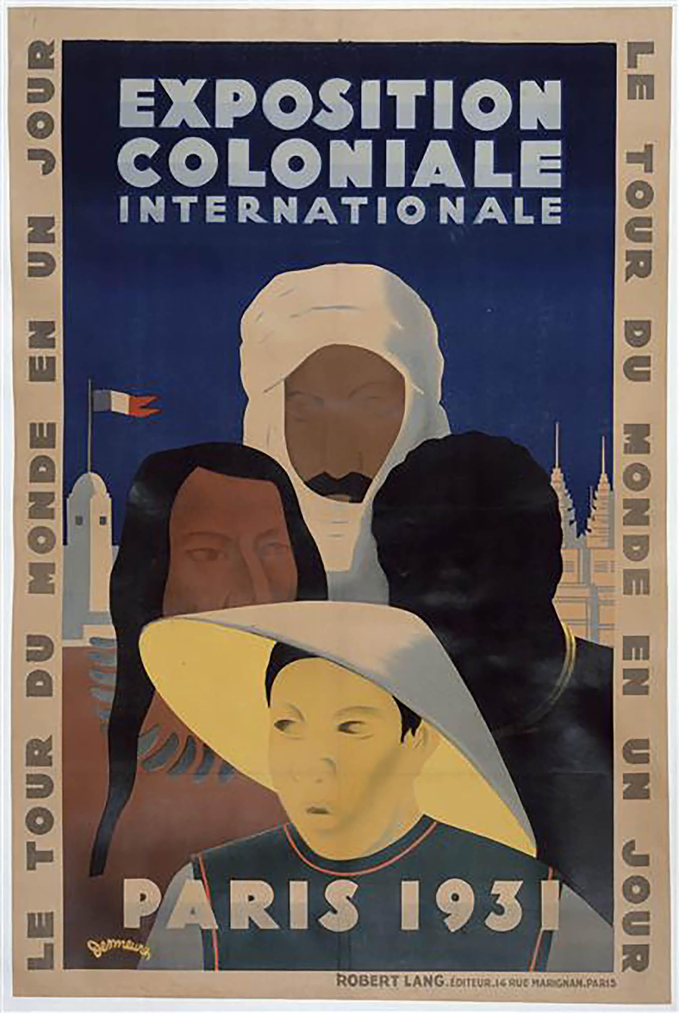JEAN VICTOR DESMEURES - Paris International Colonial Exhibition - 1931 For Sale 4