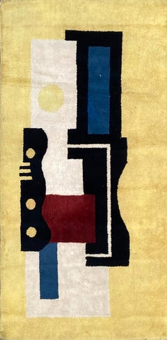 Yellow Carpet 9 - After Fernand Léger 