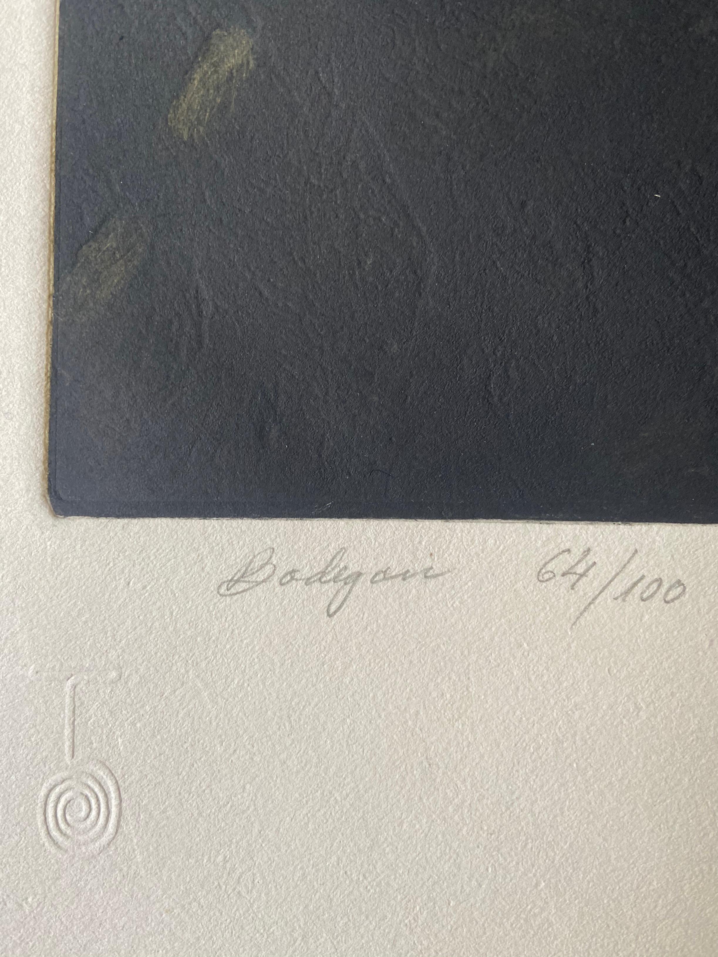 Very high quality carborundum engraving 
Signed, titled and numbered 70/100
Paper size : 76x58
Size of work : 63,5x49,5
Circa 1970
Paper Sala Gaspar Barcelona 
390€