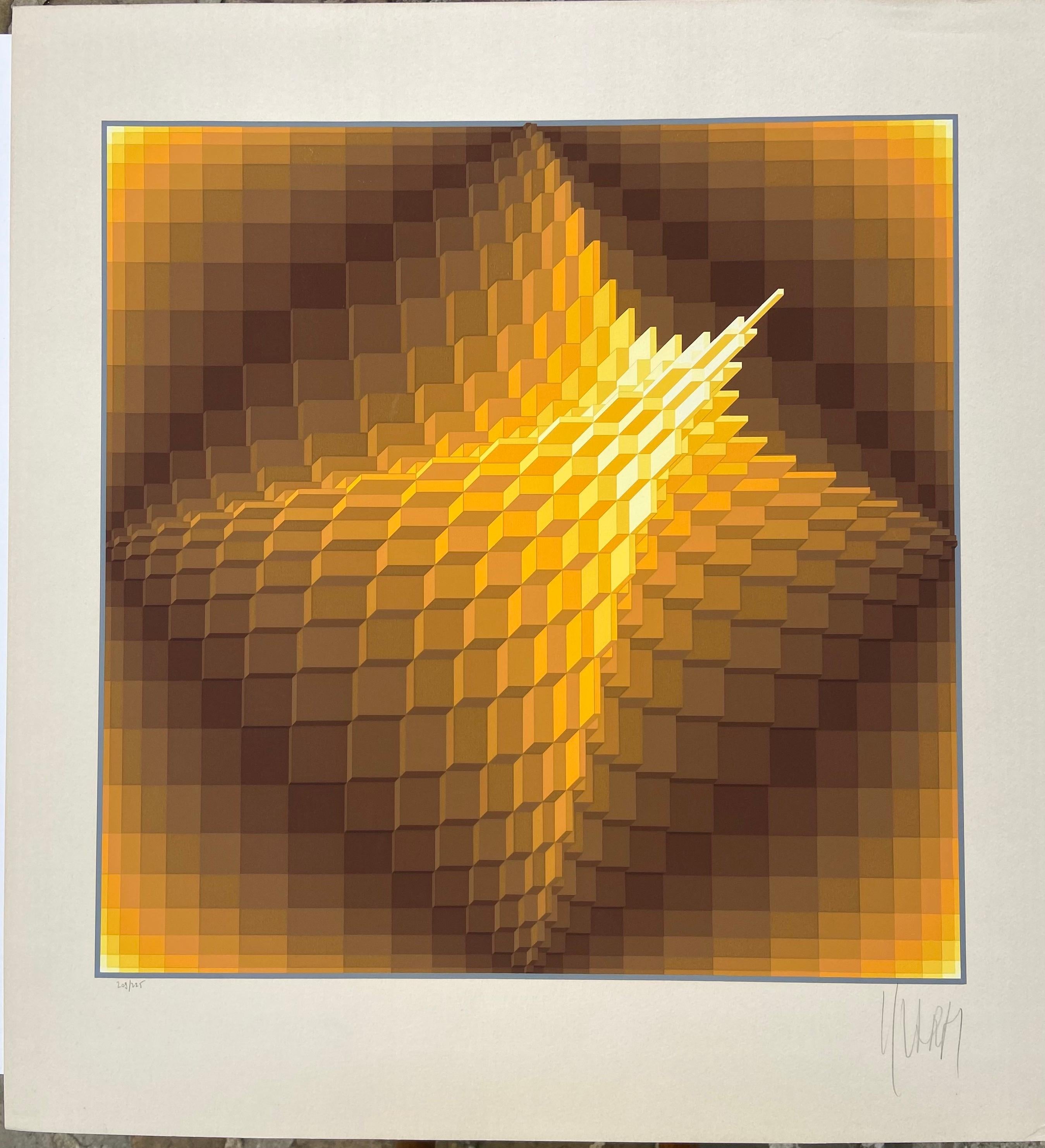 vasarely lithographie