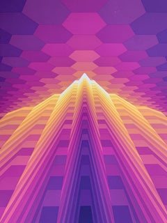 Yvaral (Jean-Pierre Vasarely) Lithographie  - 1978