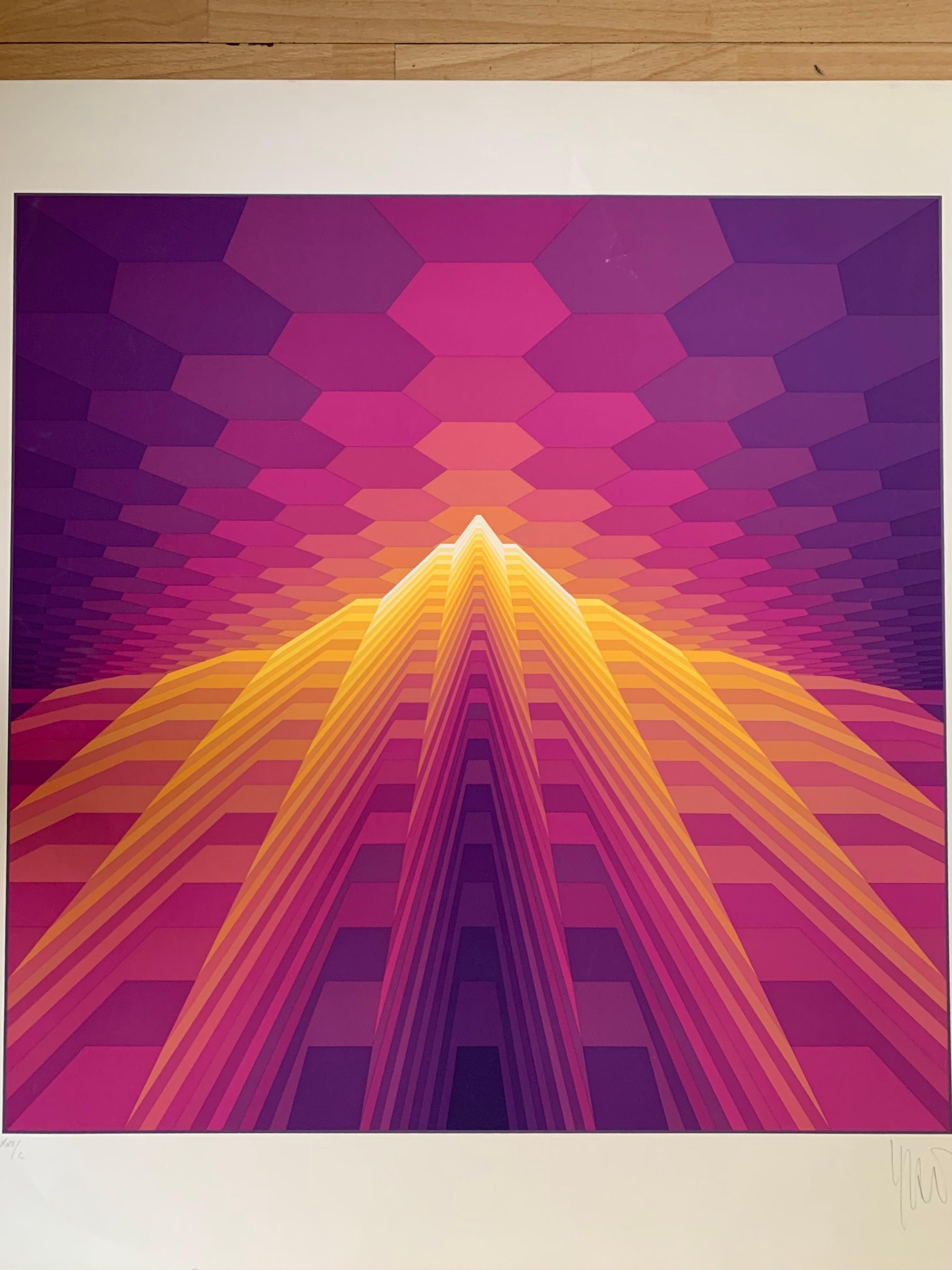 Yvaral (Jean-Pierre Vasarely) Lithographie  - 1978 For Sale 2